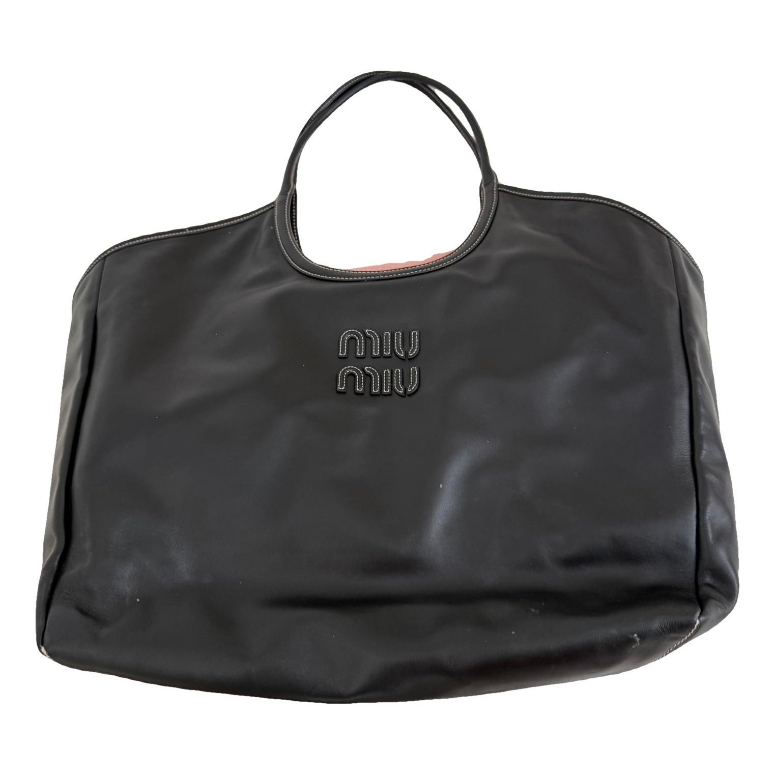 Miu Miu Leather tote