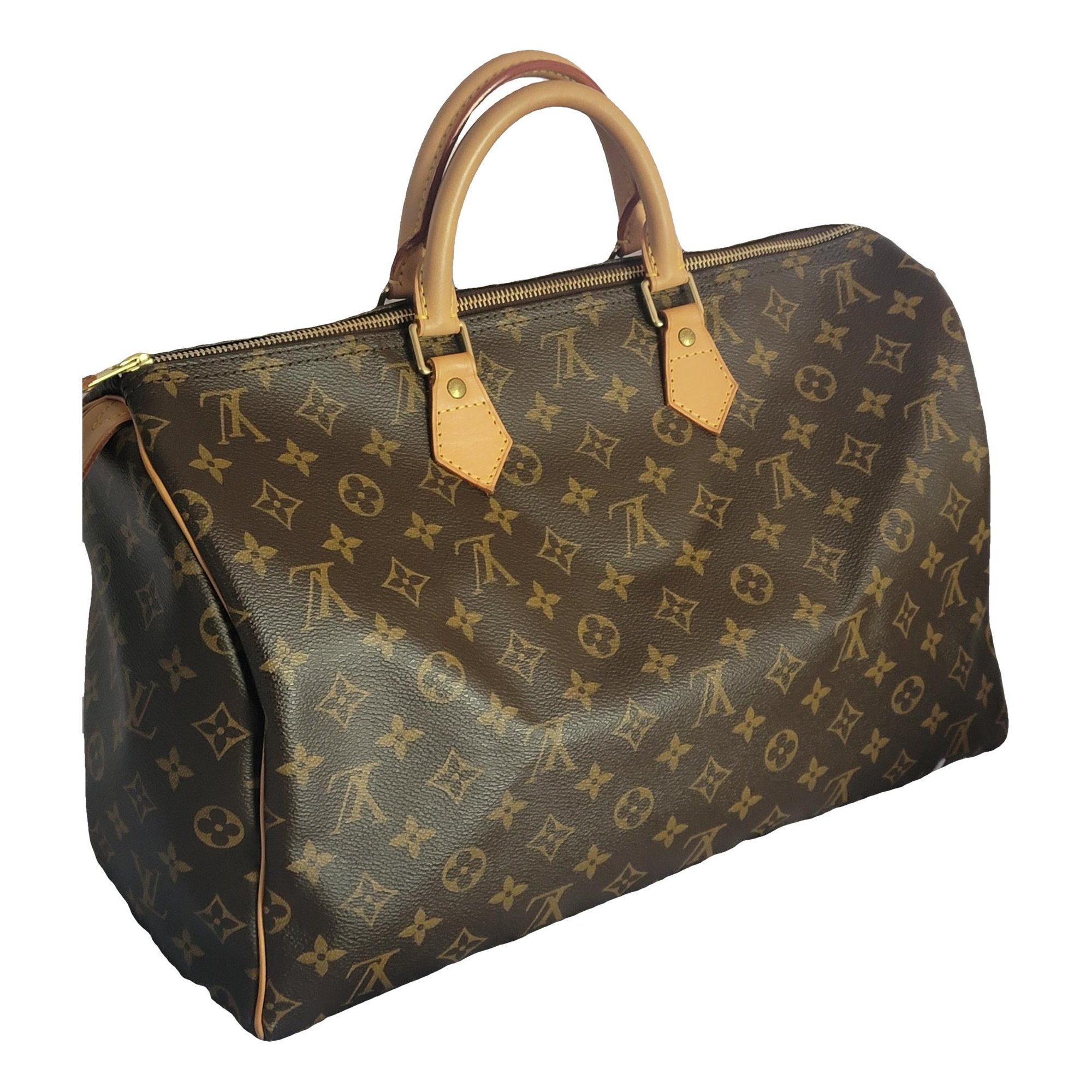 Speedy leather bag