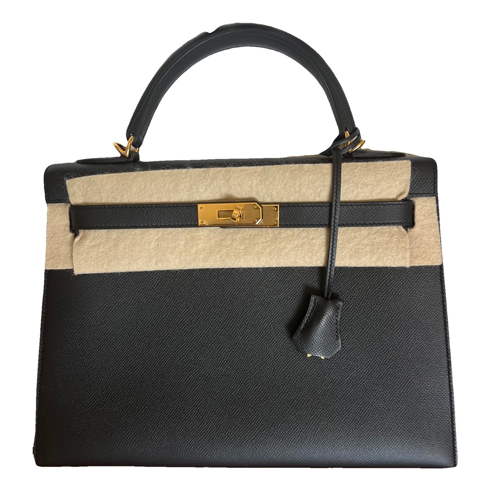 Kelly 32 leather handbag
