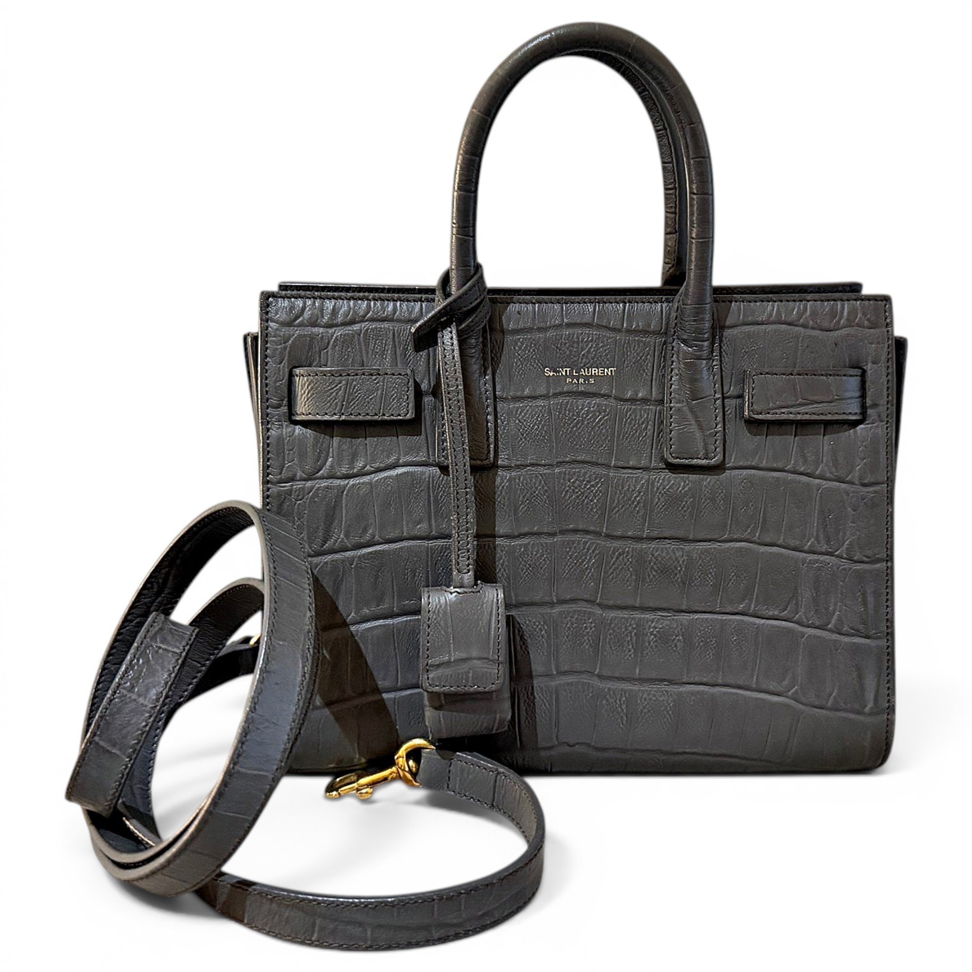 Sac de Jour leather tote