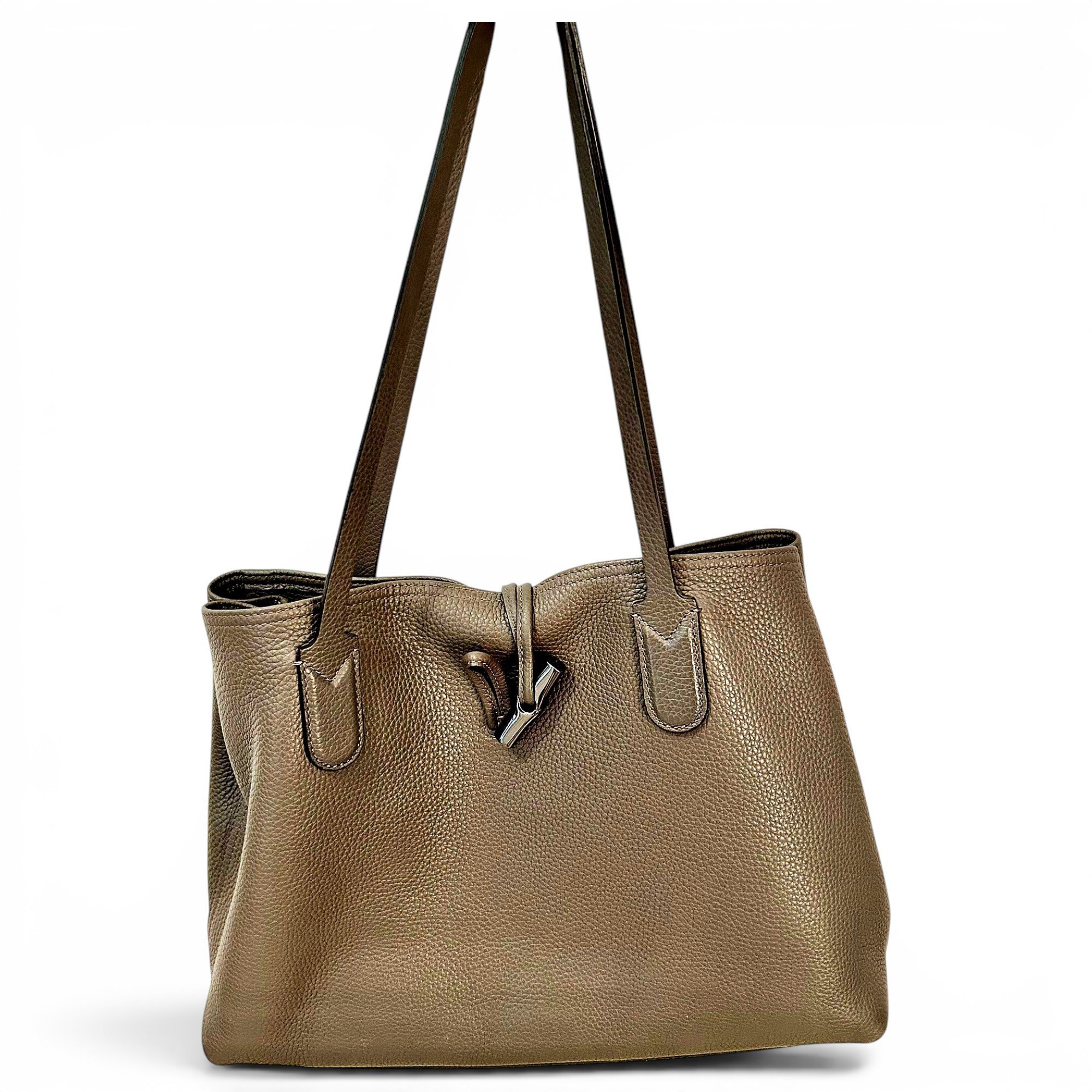 Roseau leather tote
