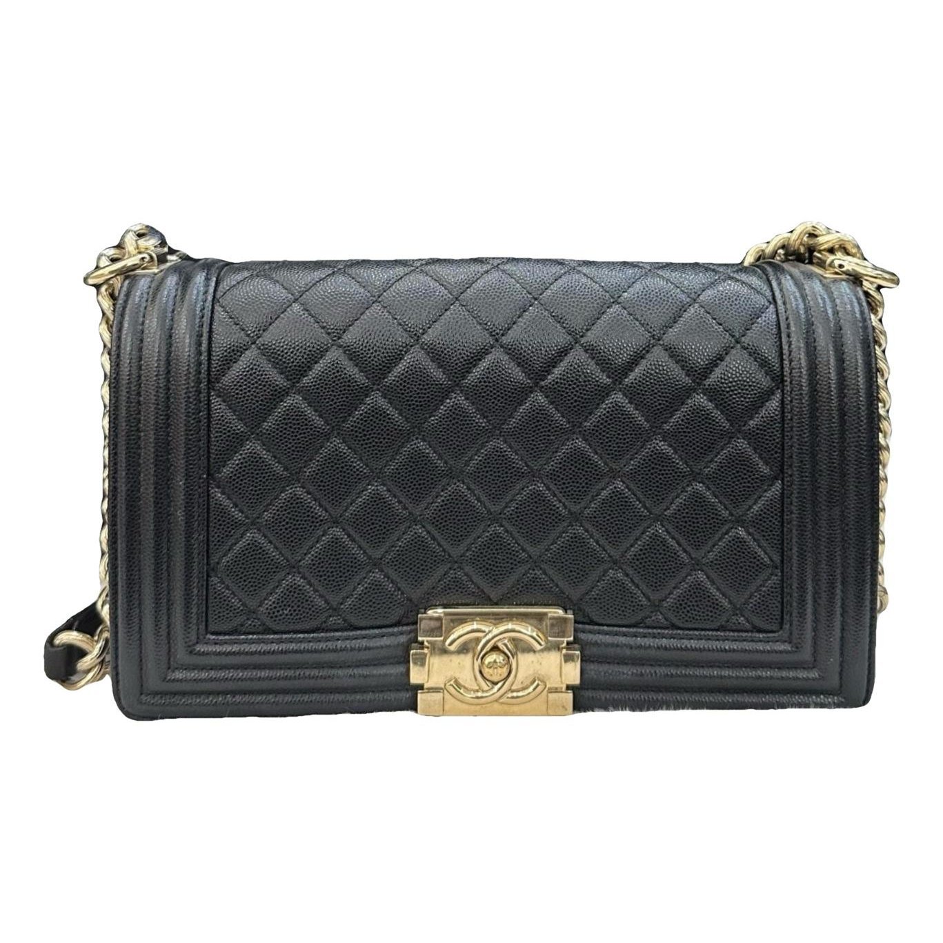 Boy leather crossbody bag