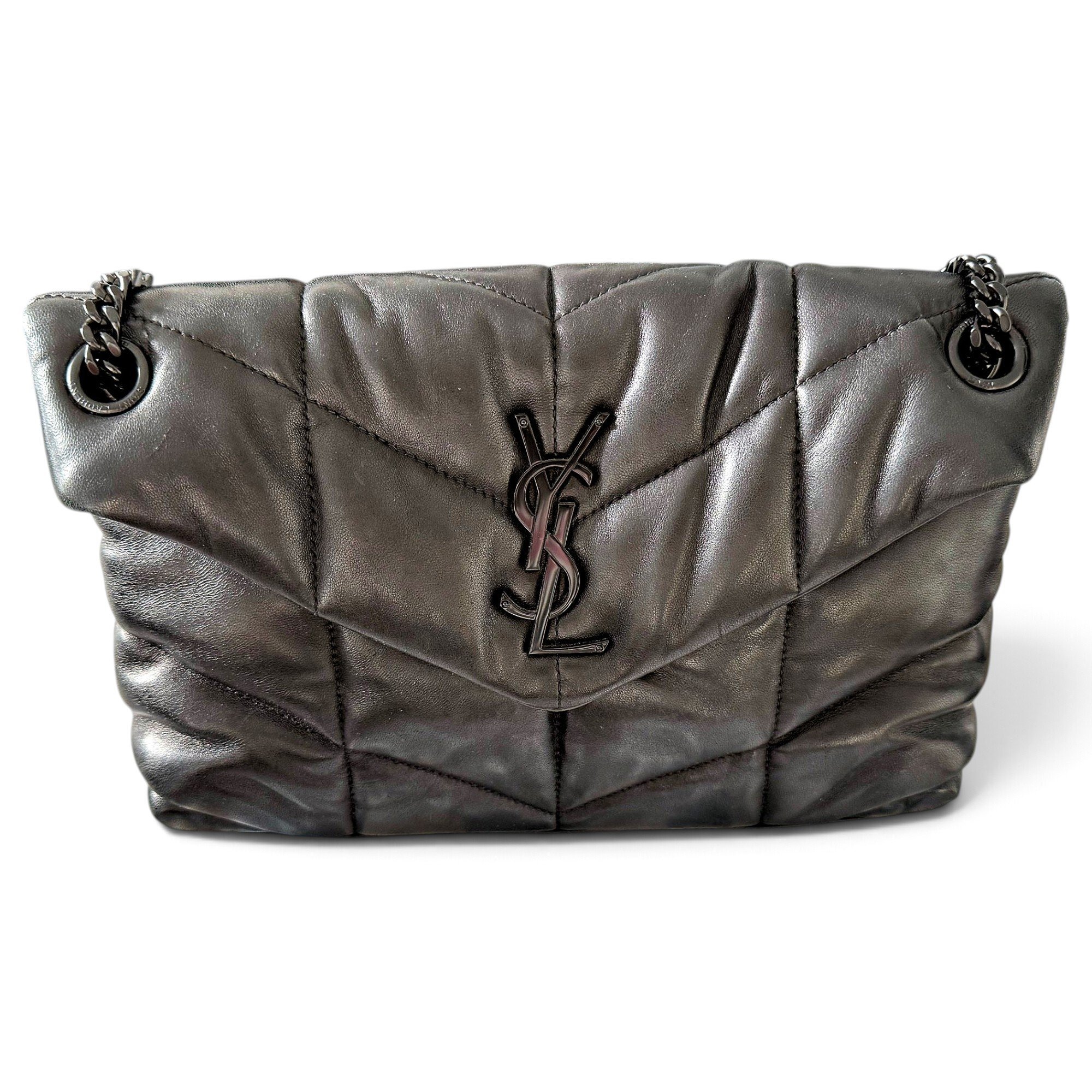 Loulou Puffer leather handbag