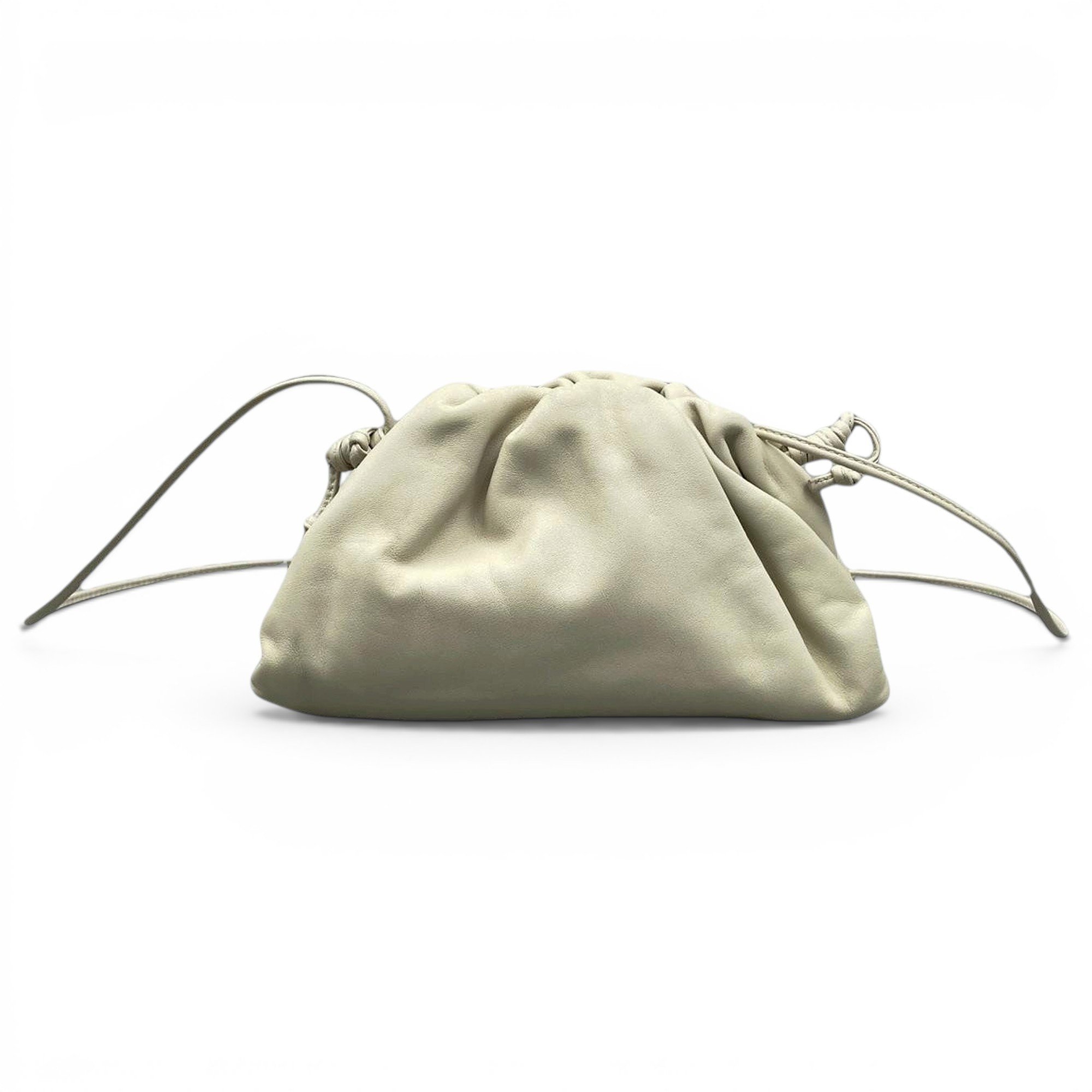 Pouch leather handbag