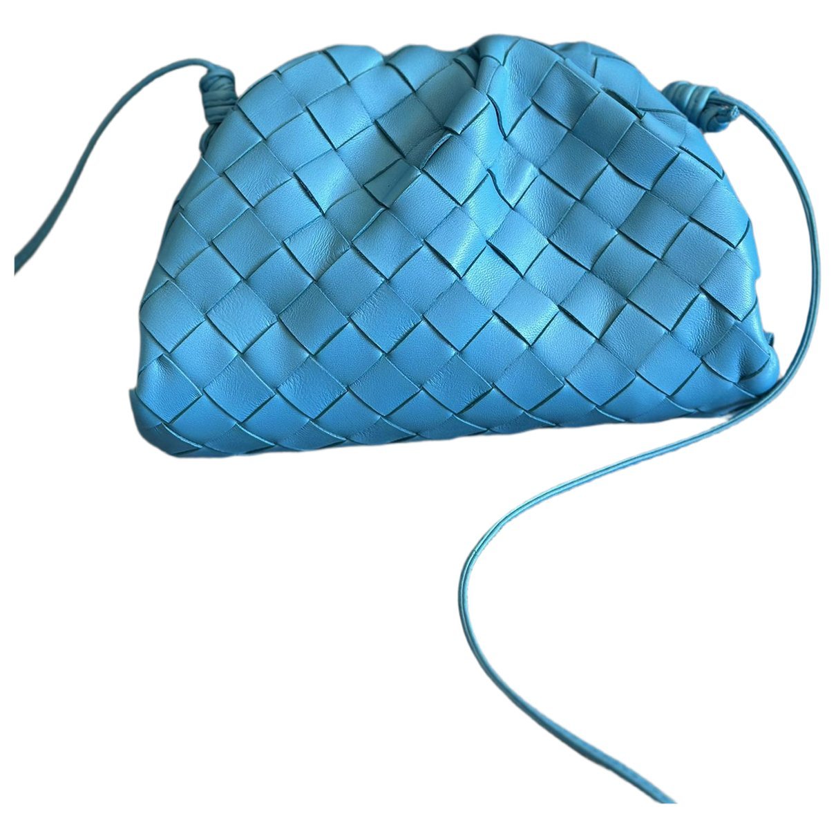 Pouch leather crossbody bag
