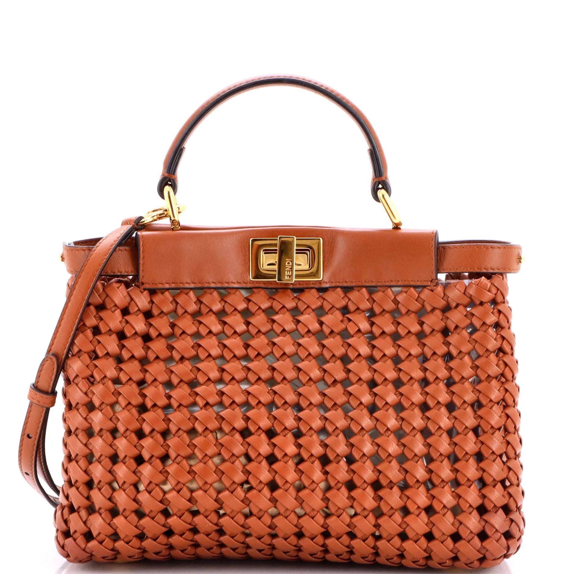 Leather handbag