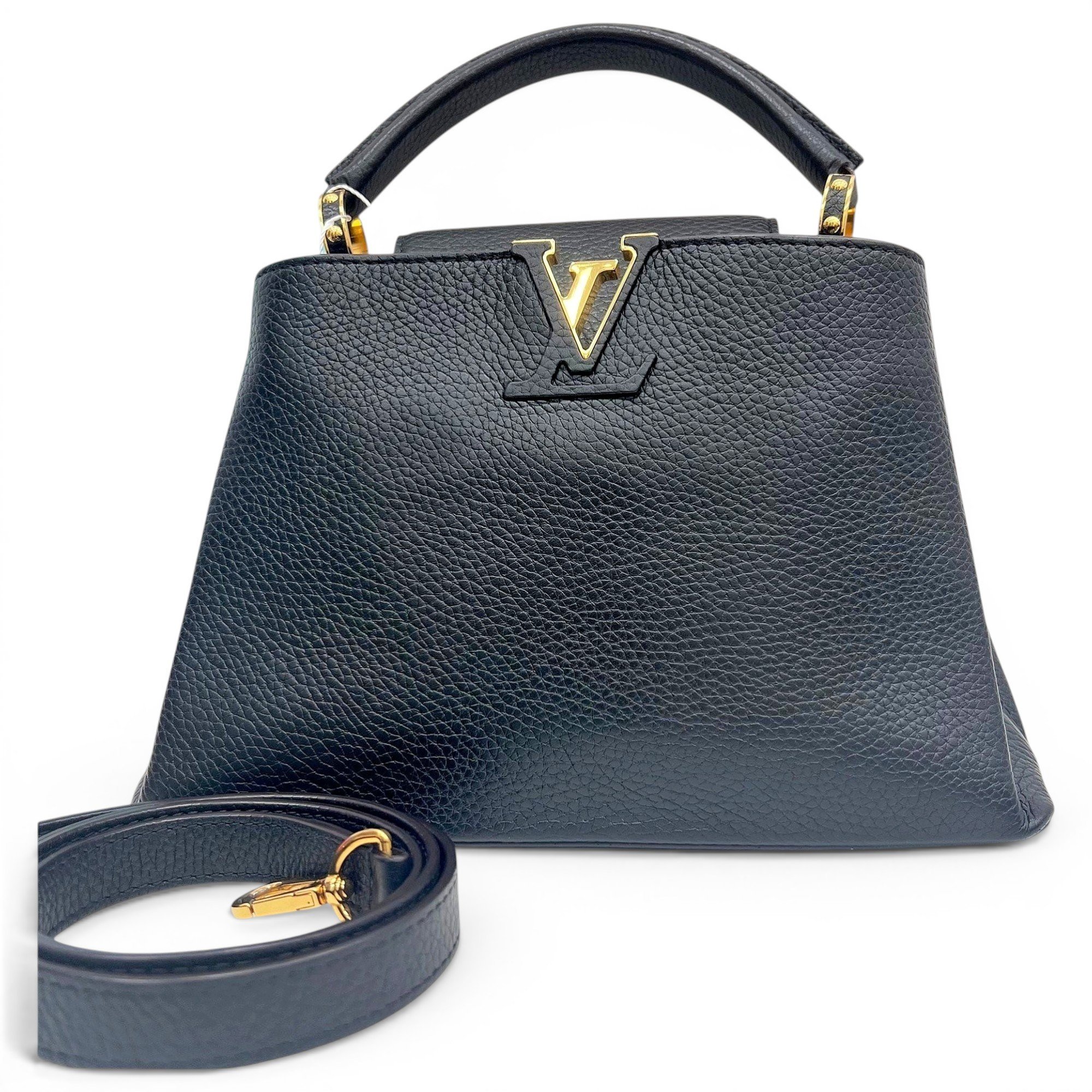 Capucines leather handbag