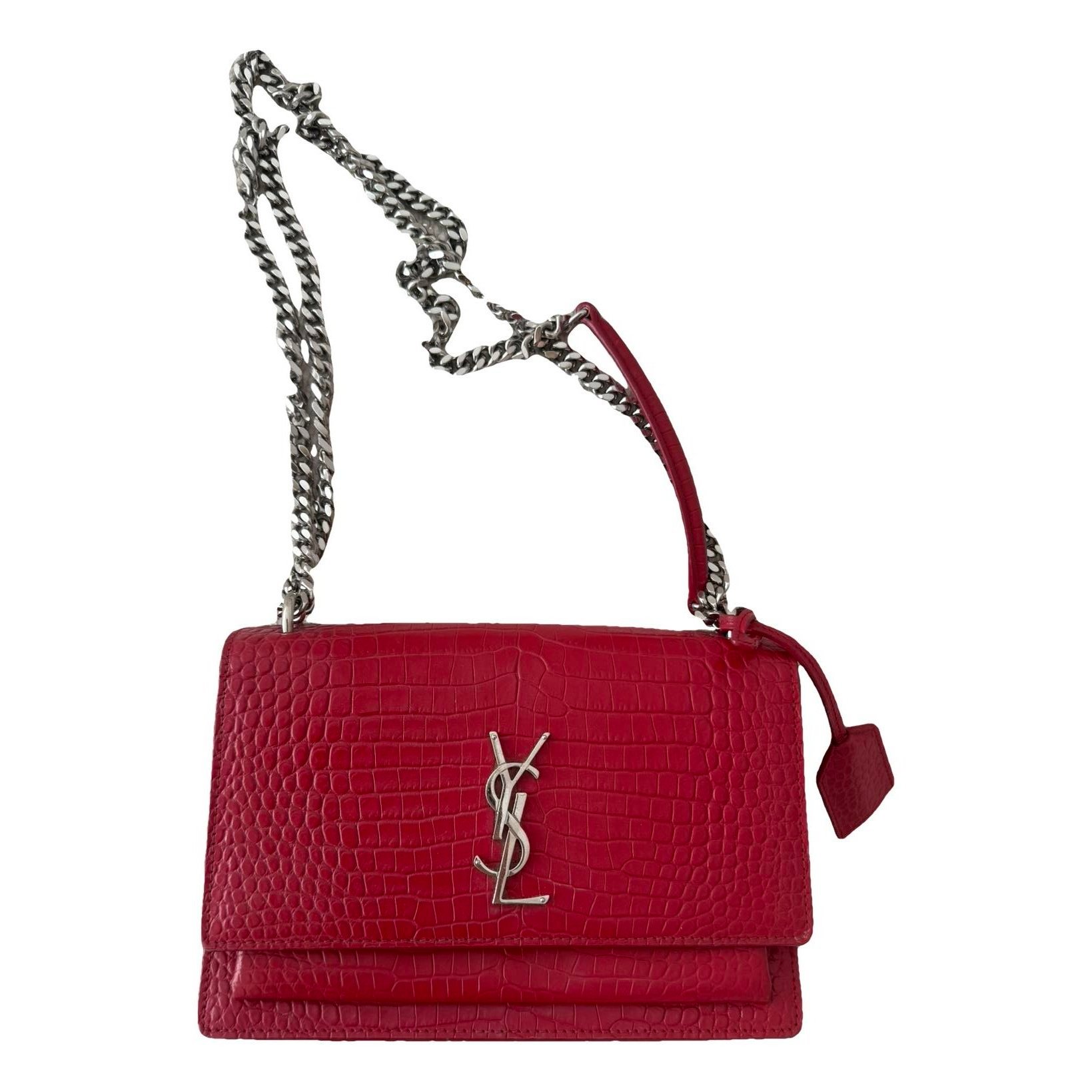 Sunset leather crossbody bag