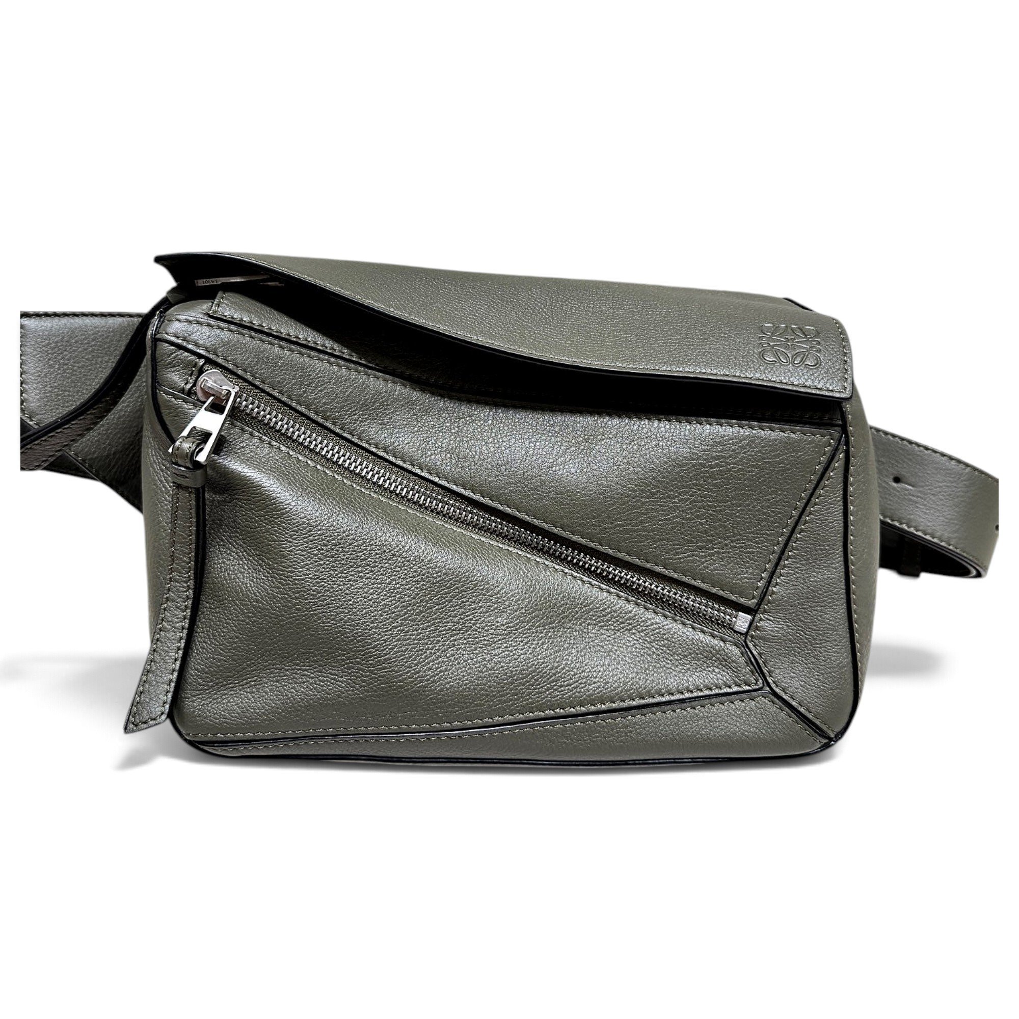 Puzzle Bumbag leather handbag