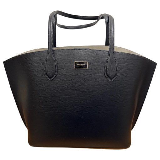 Leather tote