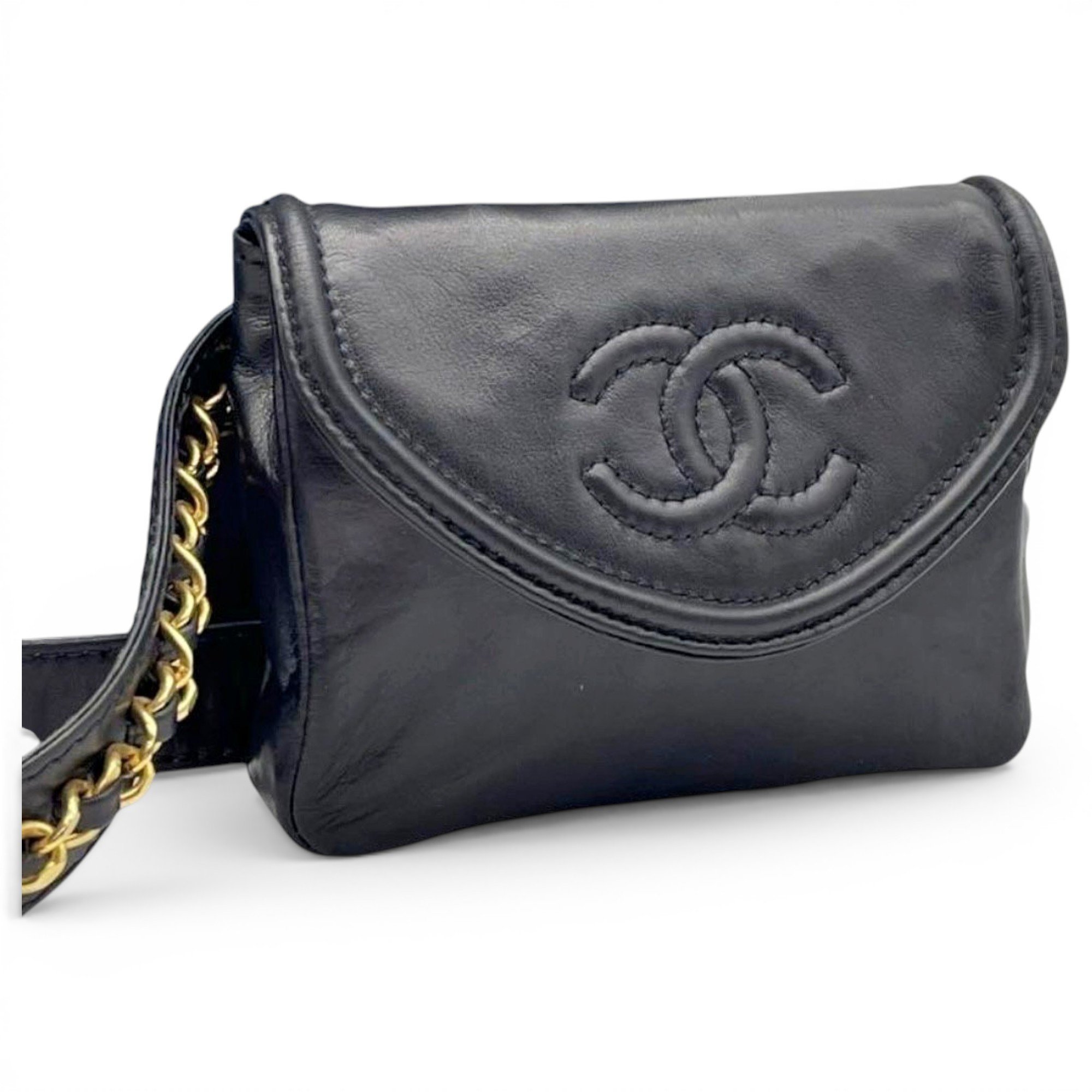 Leather mini bag
