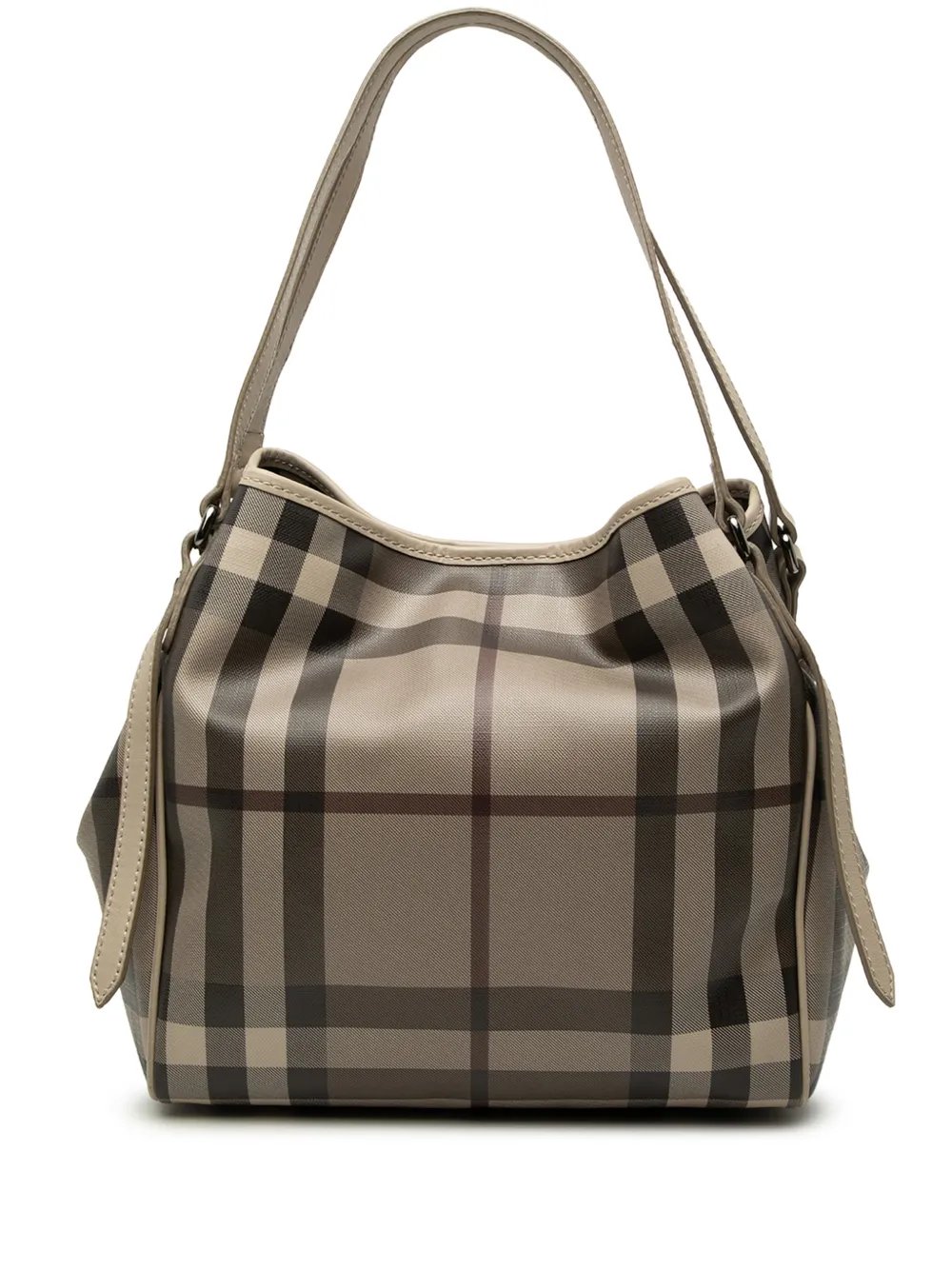 2000-2017 Small Smoke Check Coated Canvas Canterbury tote bag