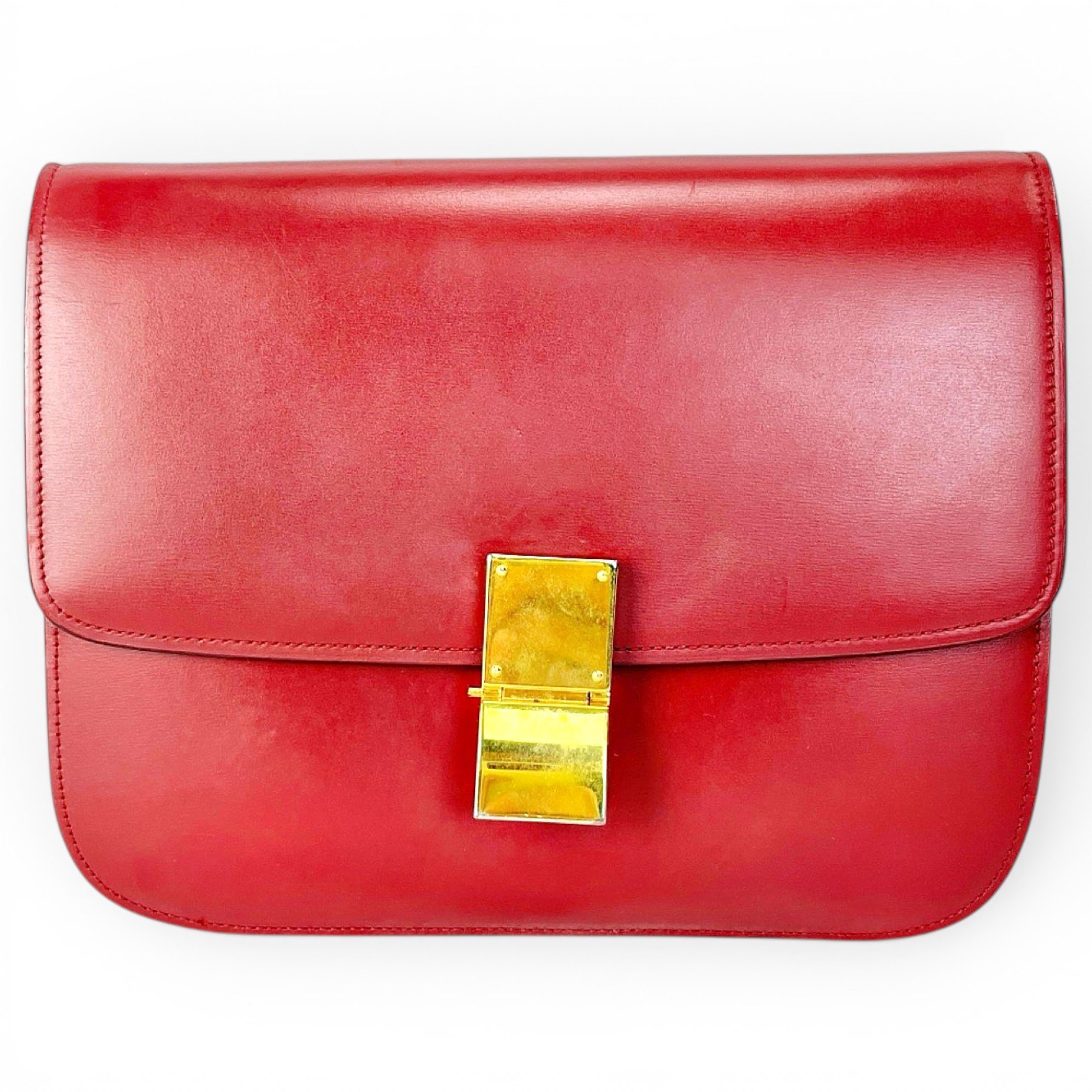 Classic leather handbag