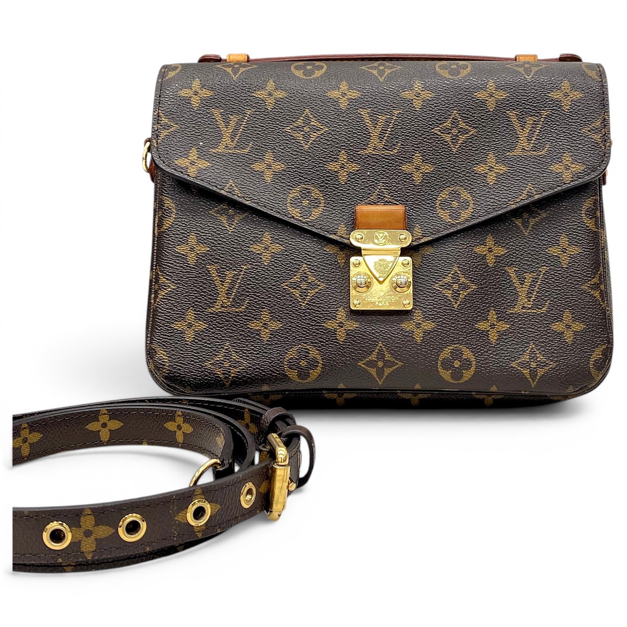 Metis leather handbag