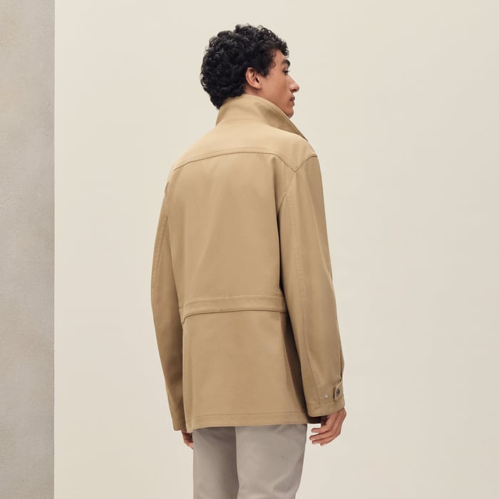 Kraft Zipped Short Parka
