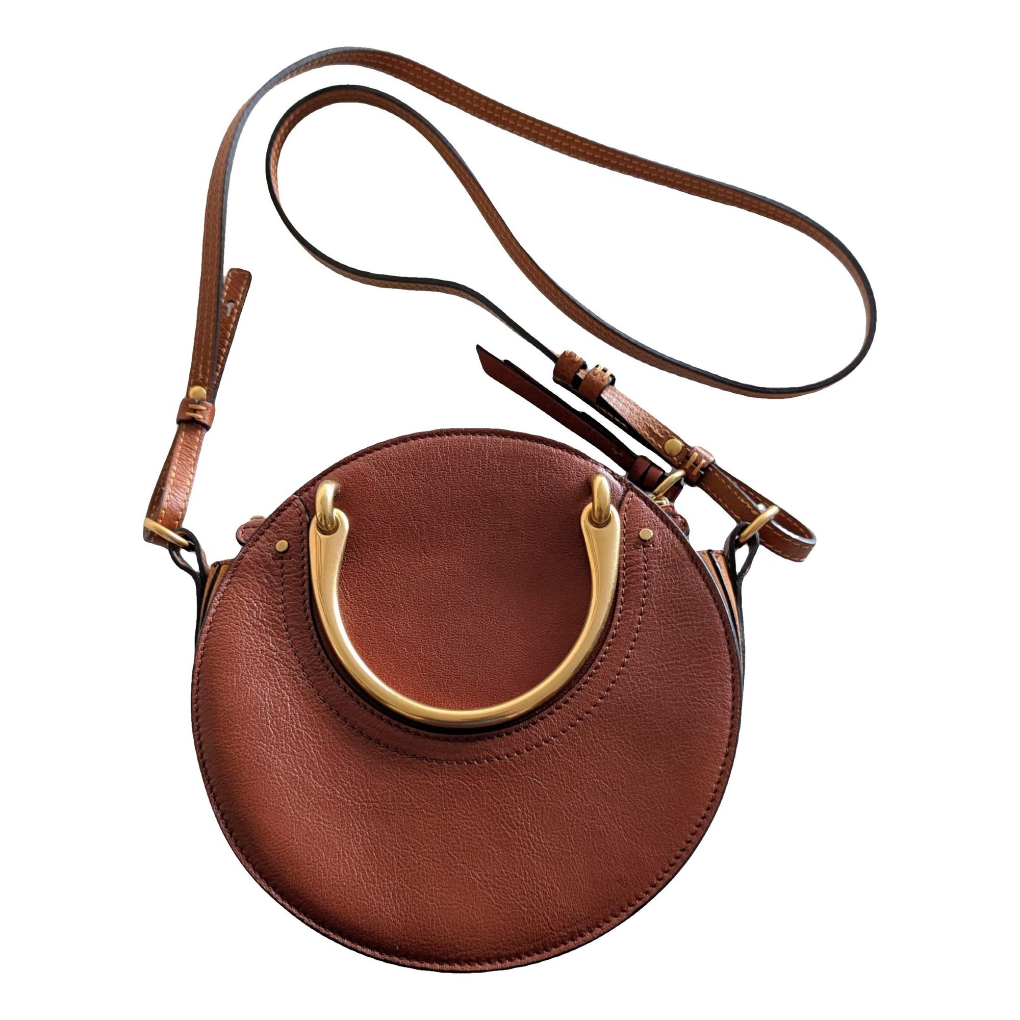 Pixie leather crossbody bag