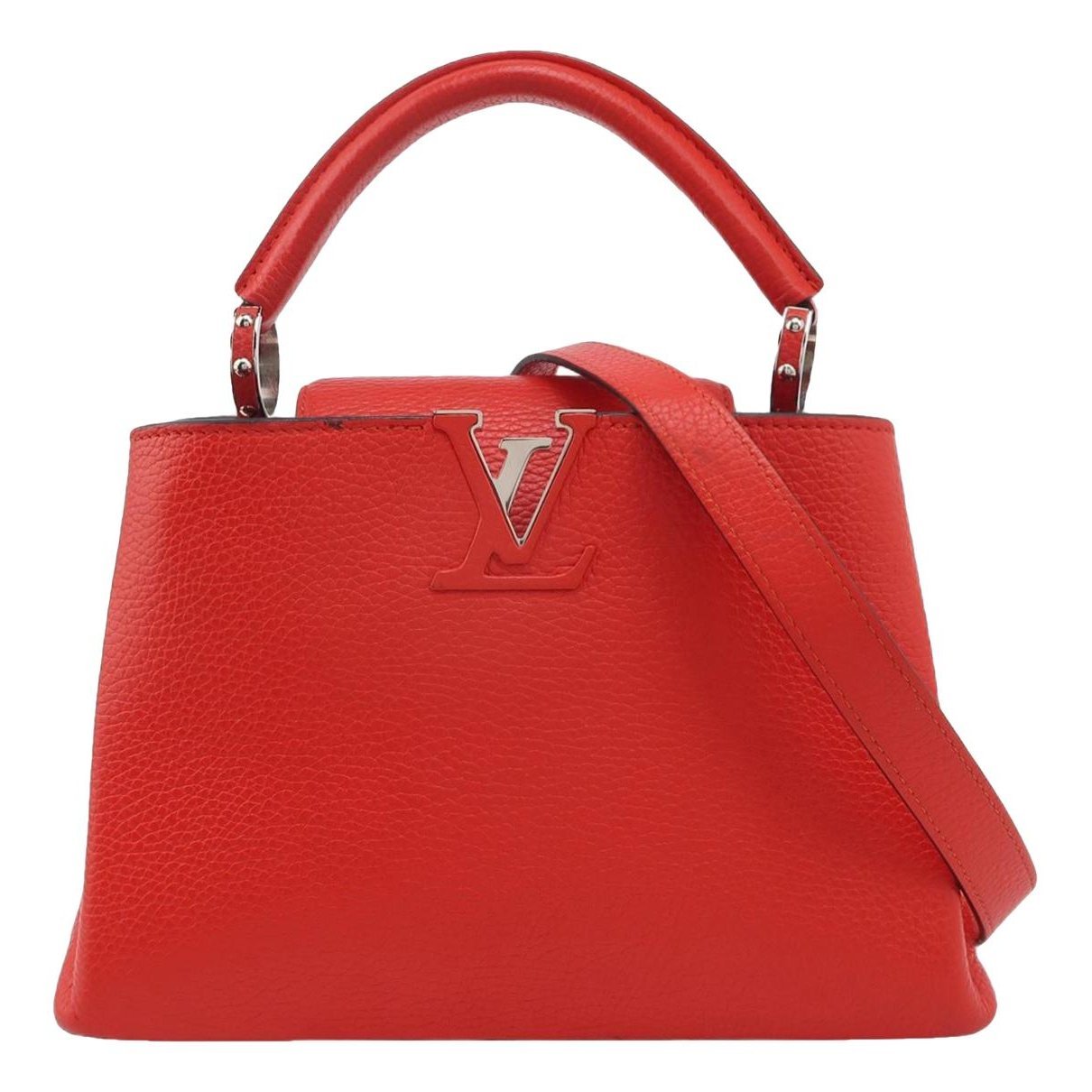Capucines leather handbag