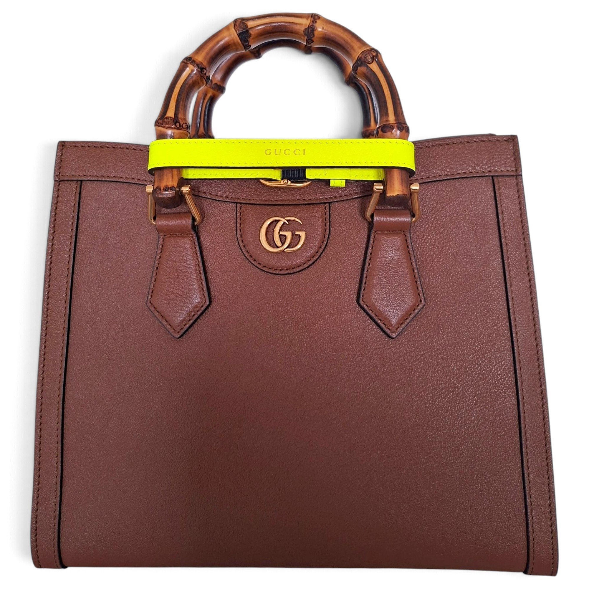 Diana Bamboo leather tote