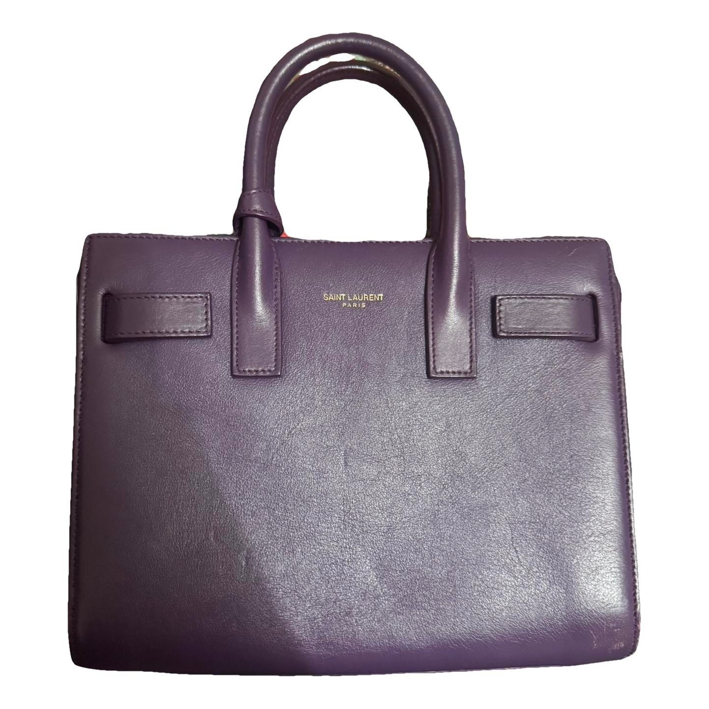 Sac de Jour leather tote