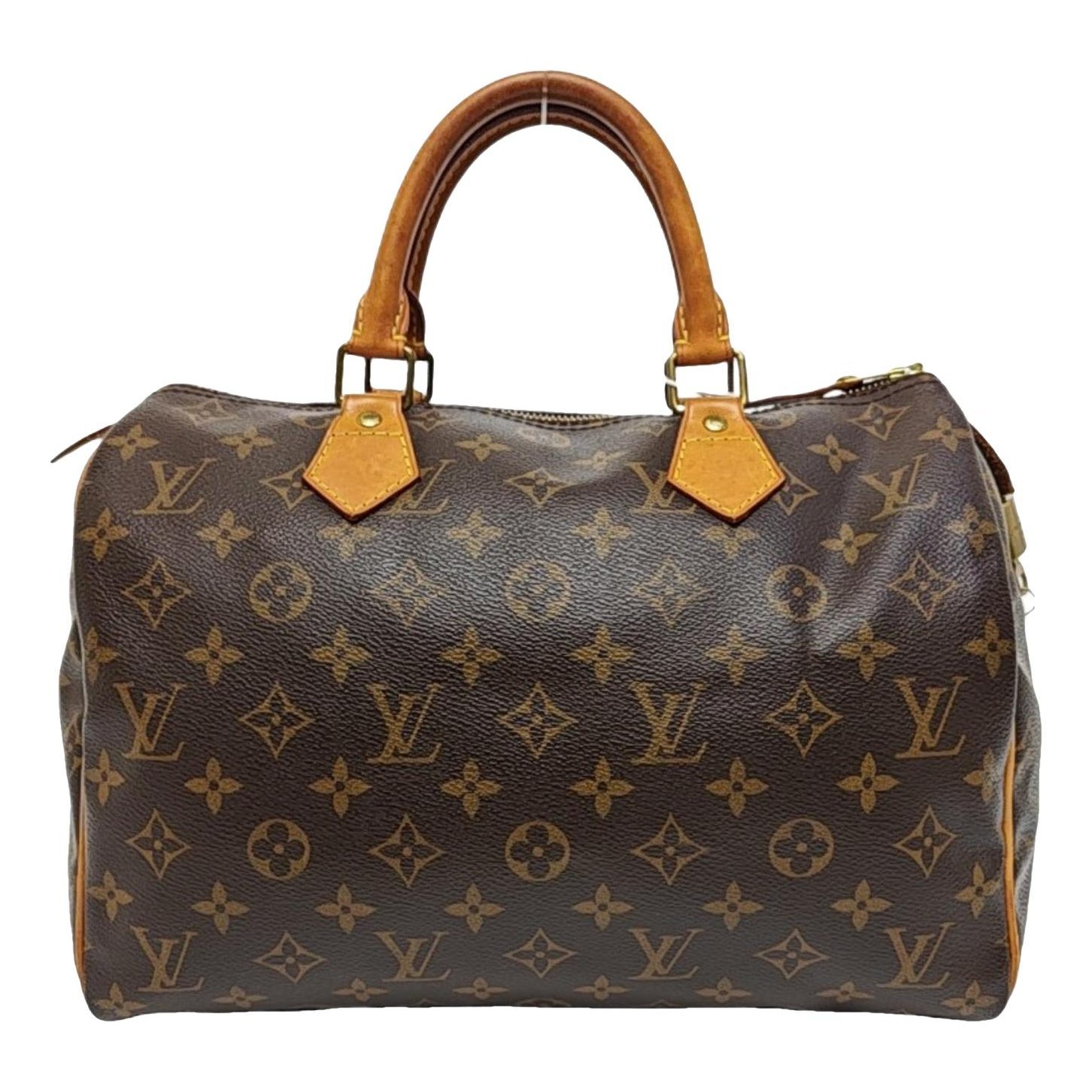 Nano Speedy / Mini HL leather handbag