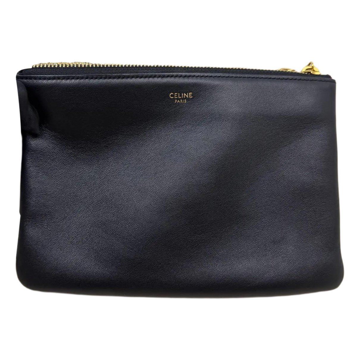 Trio leather crossbody bag
