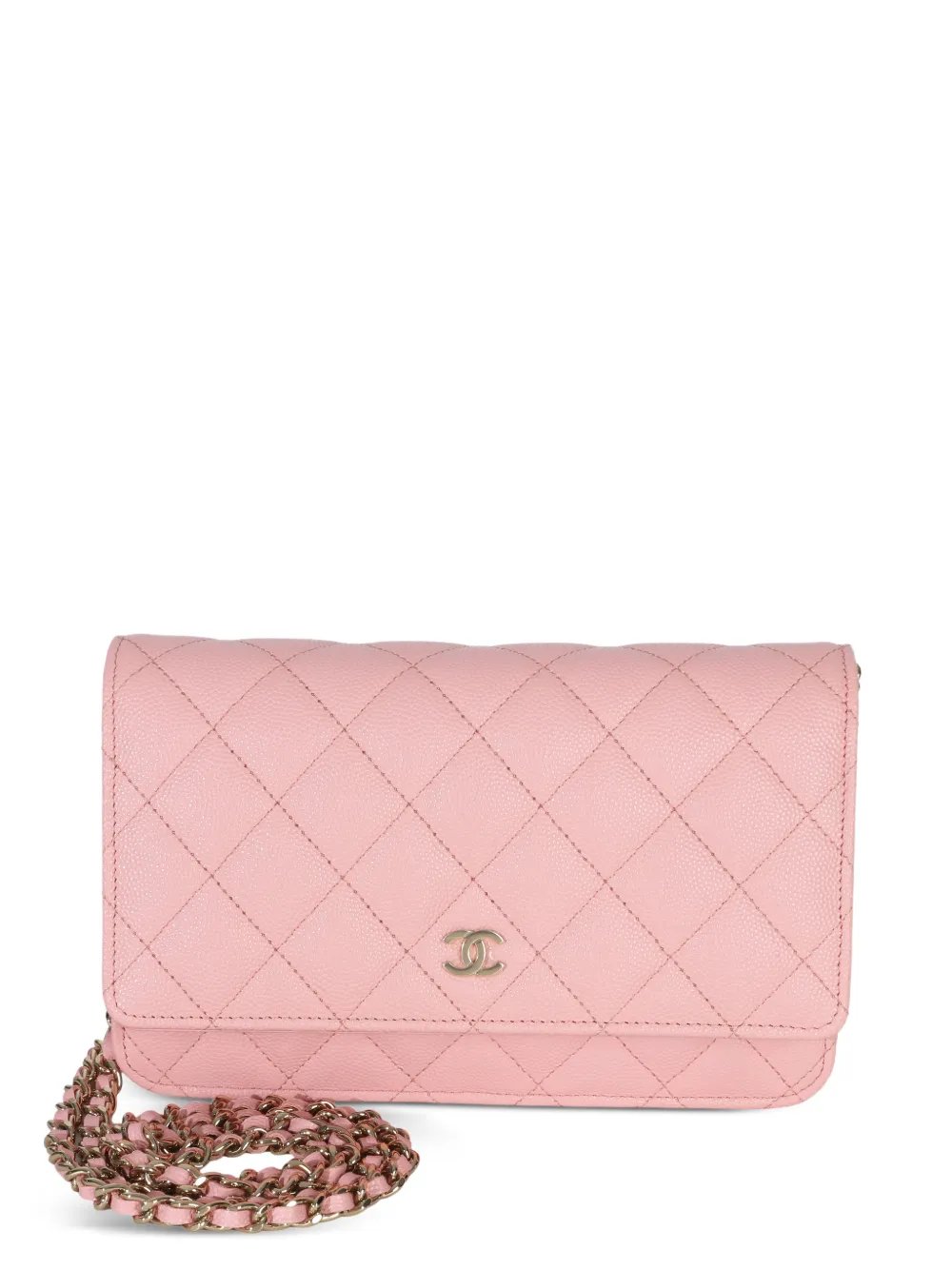 2021-2025 diamond-quilting shoulder bag