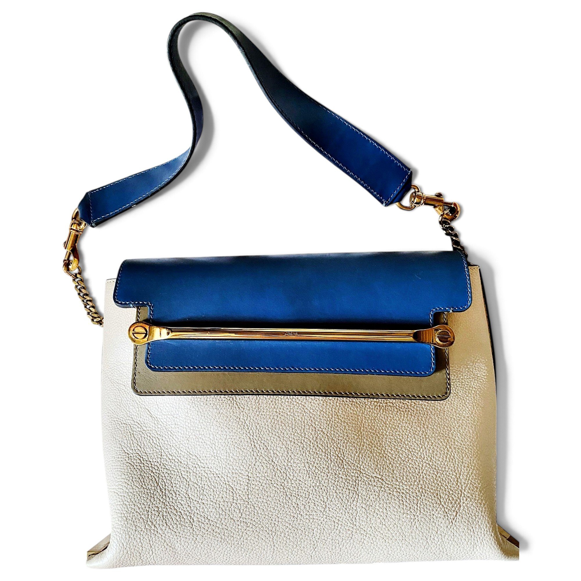 Faye leather handbag