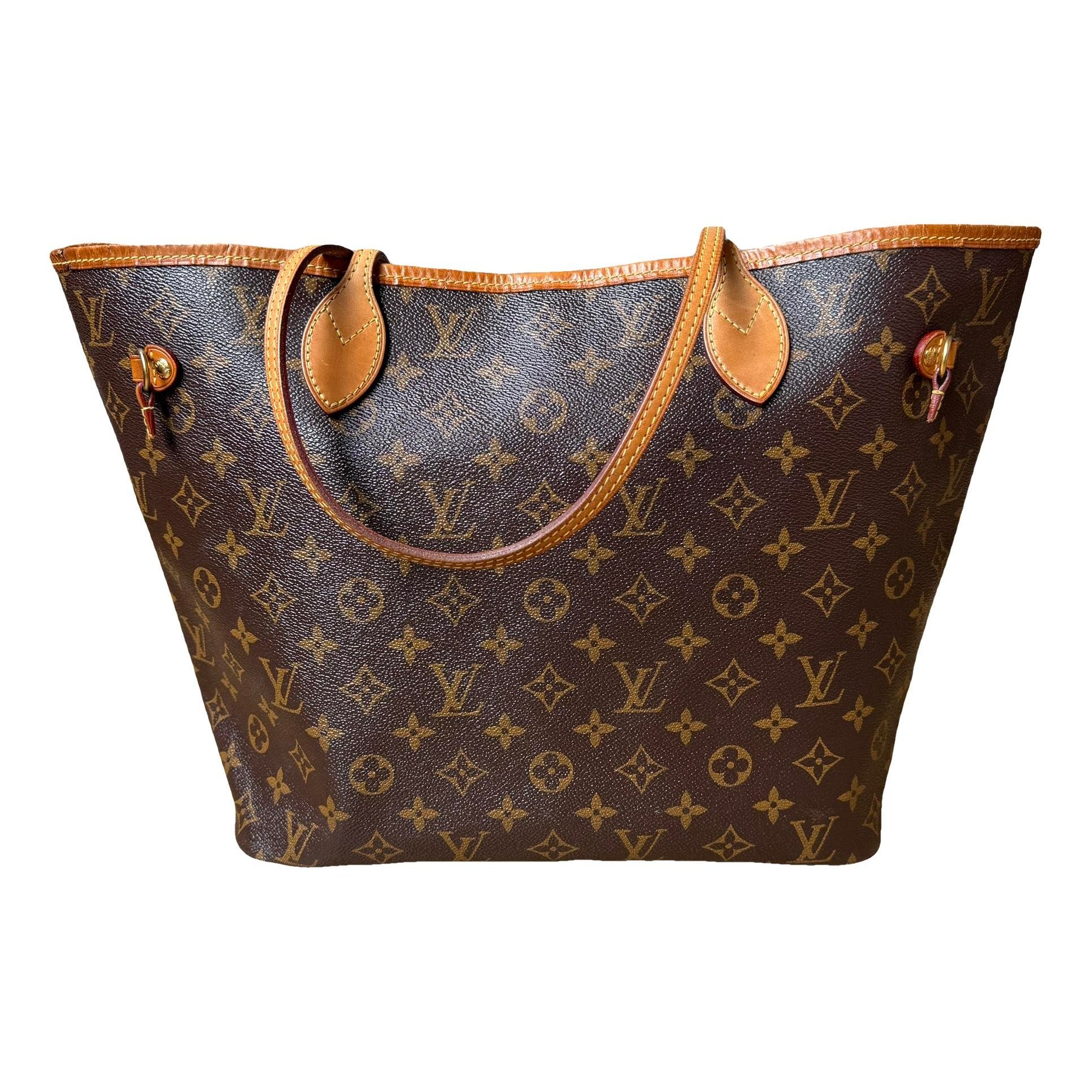 Neverfull leather tote