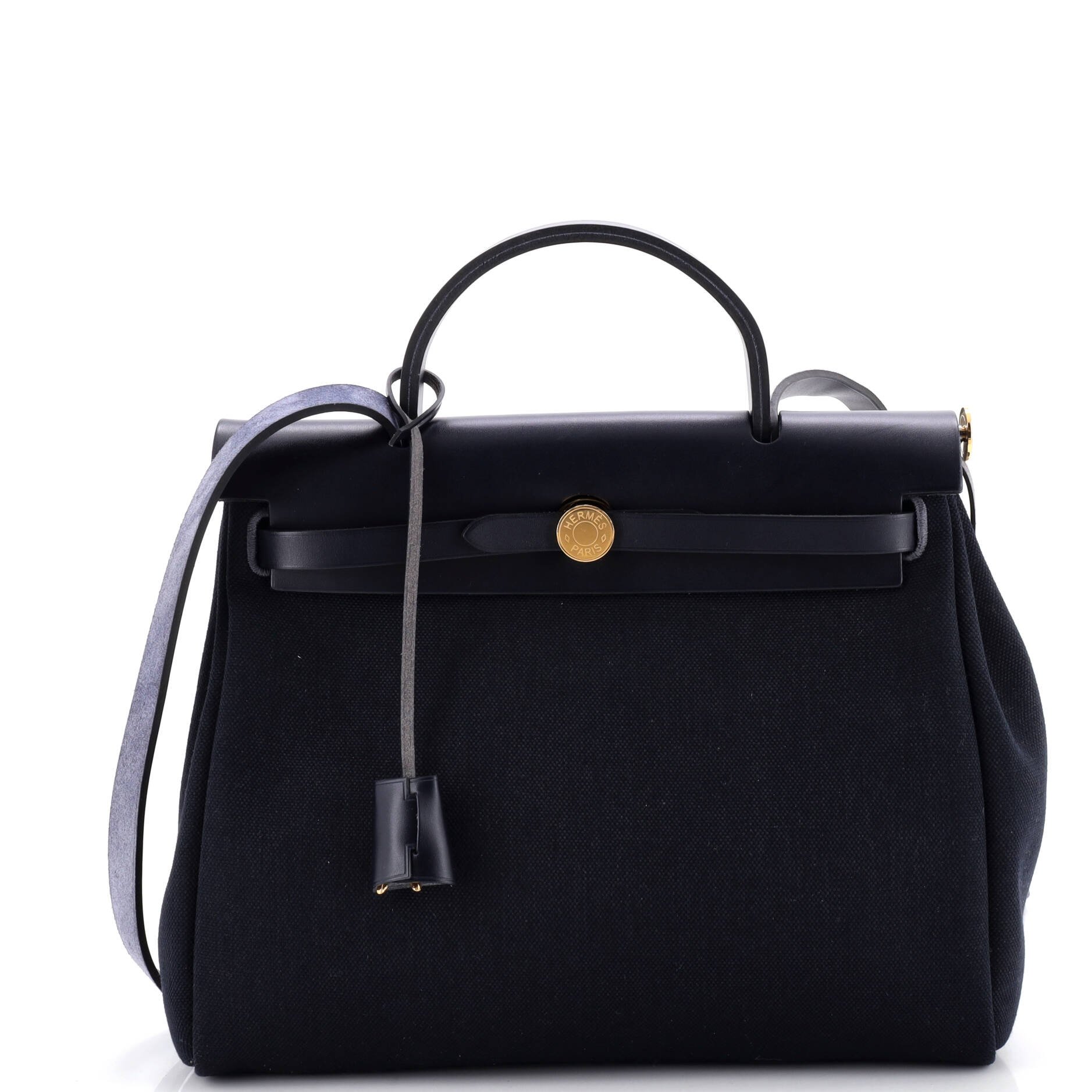Herbag Zip Leather and Toile 31