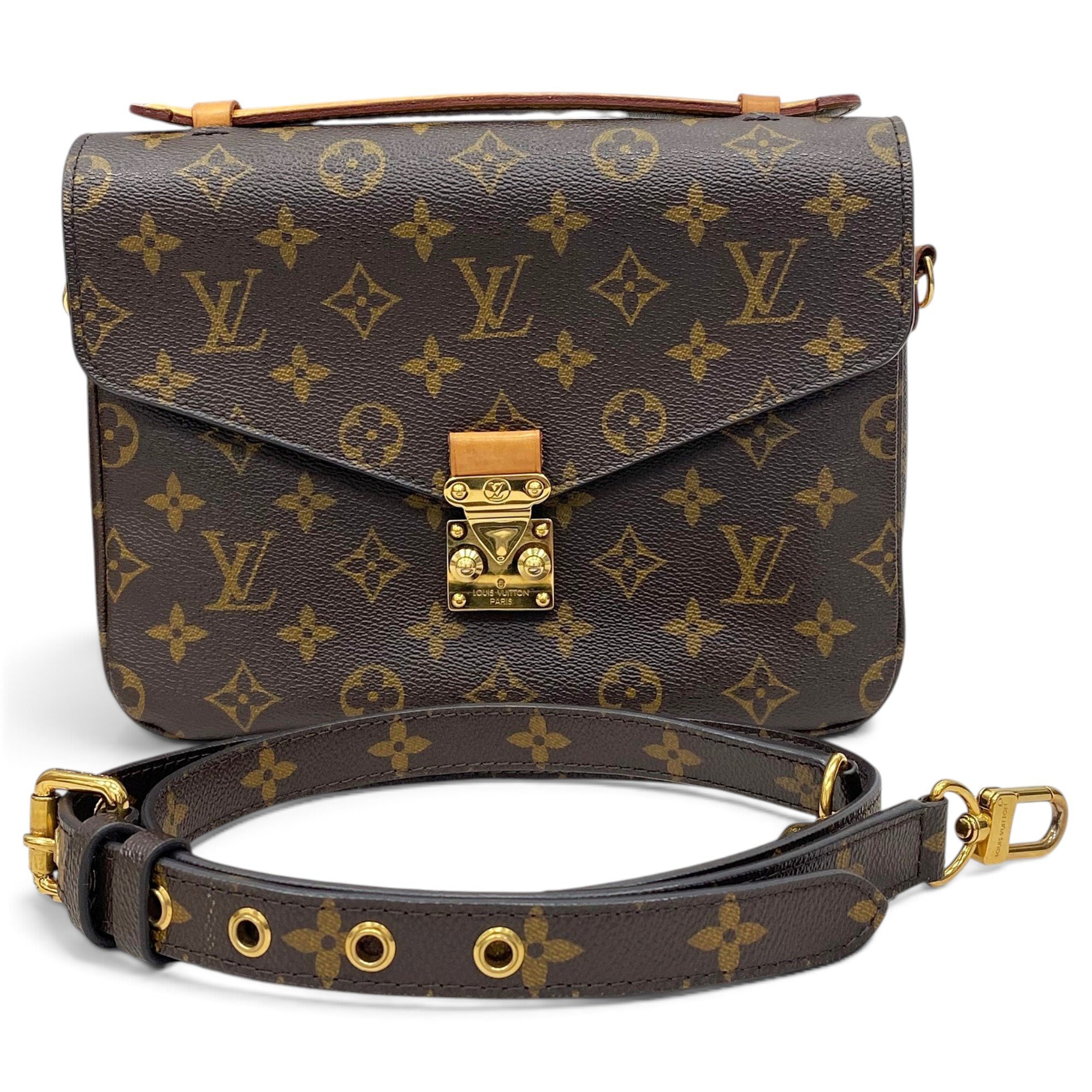 Metis leather handbag