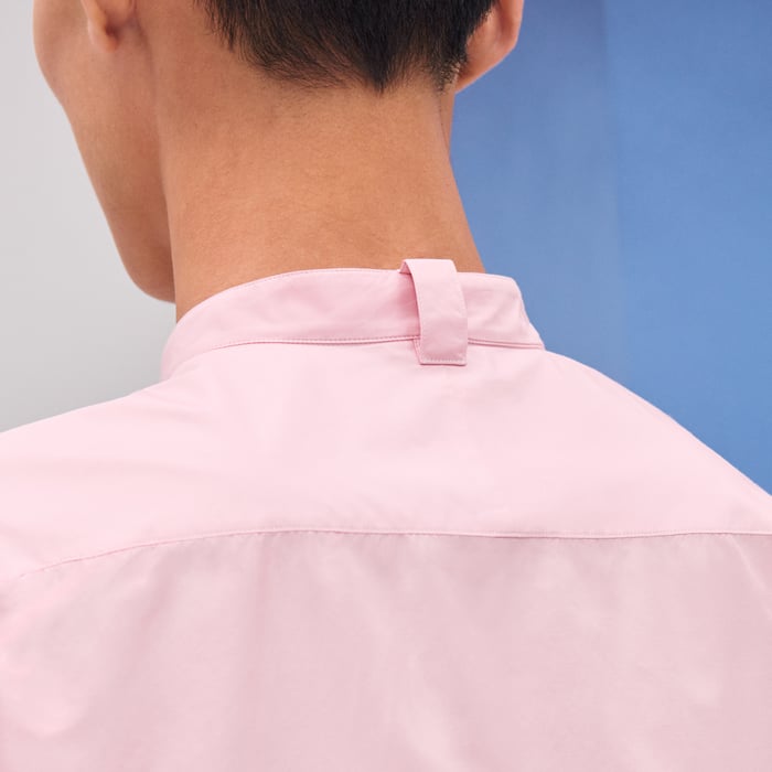 Guimauve Boxy Fit Shirt With Marius Collar
