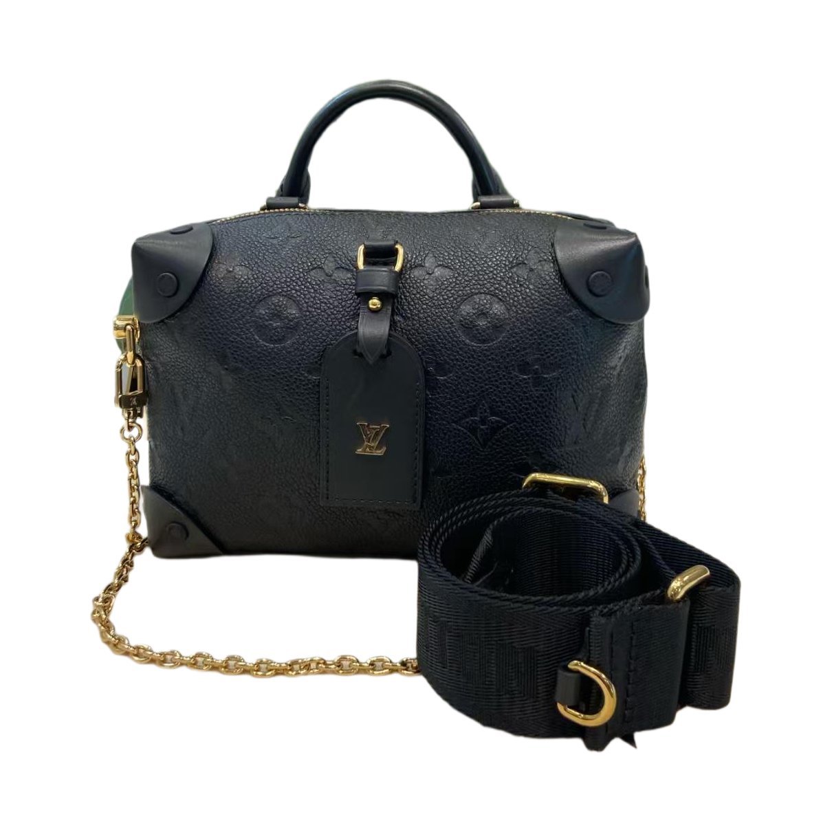 Louis Vuitton Petite Malle Souple leather handbag