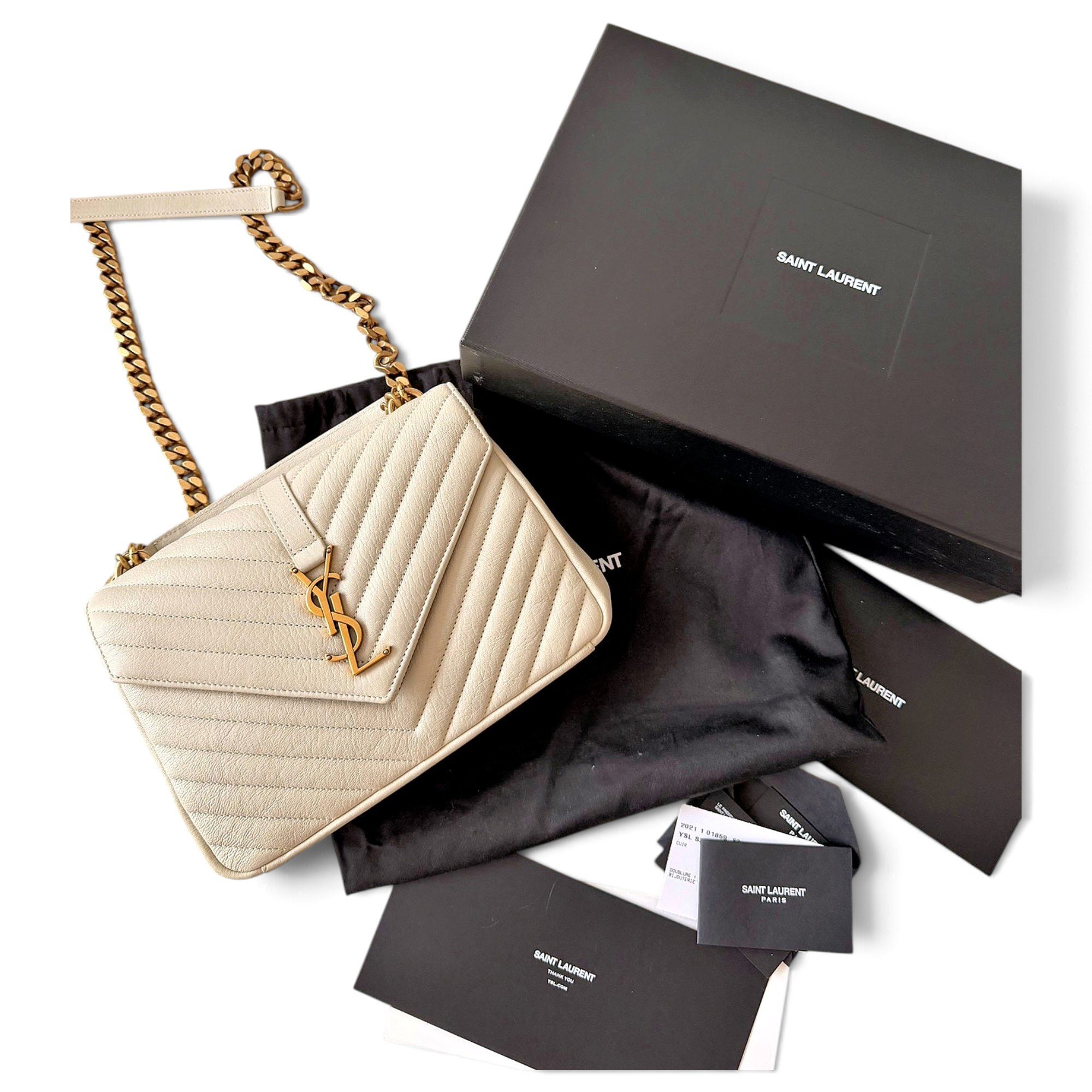 Leather crossbody bag