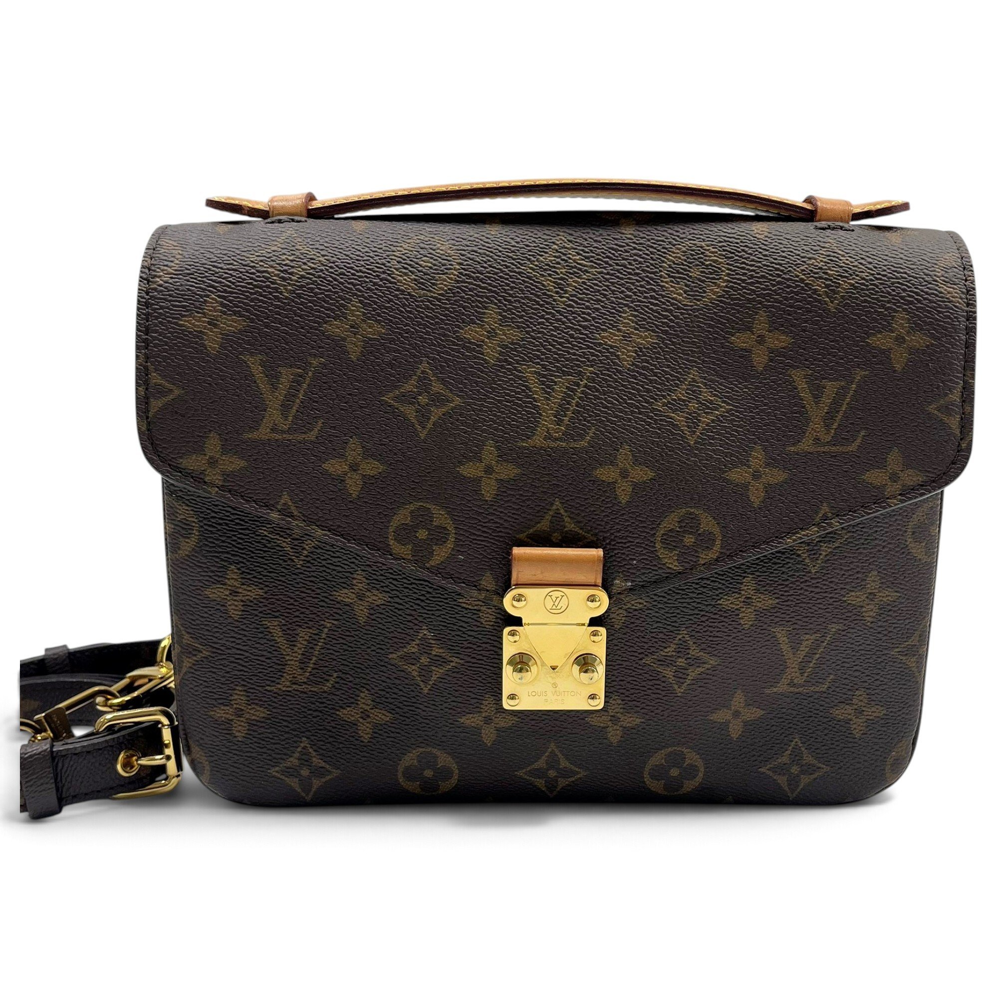 Metis leather handbag
