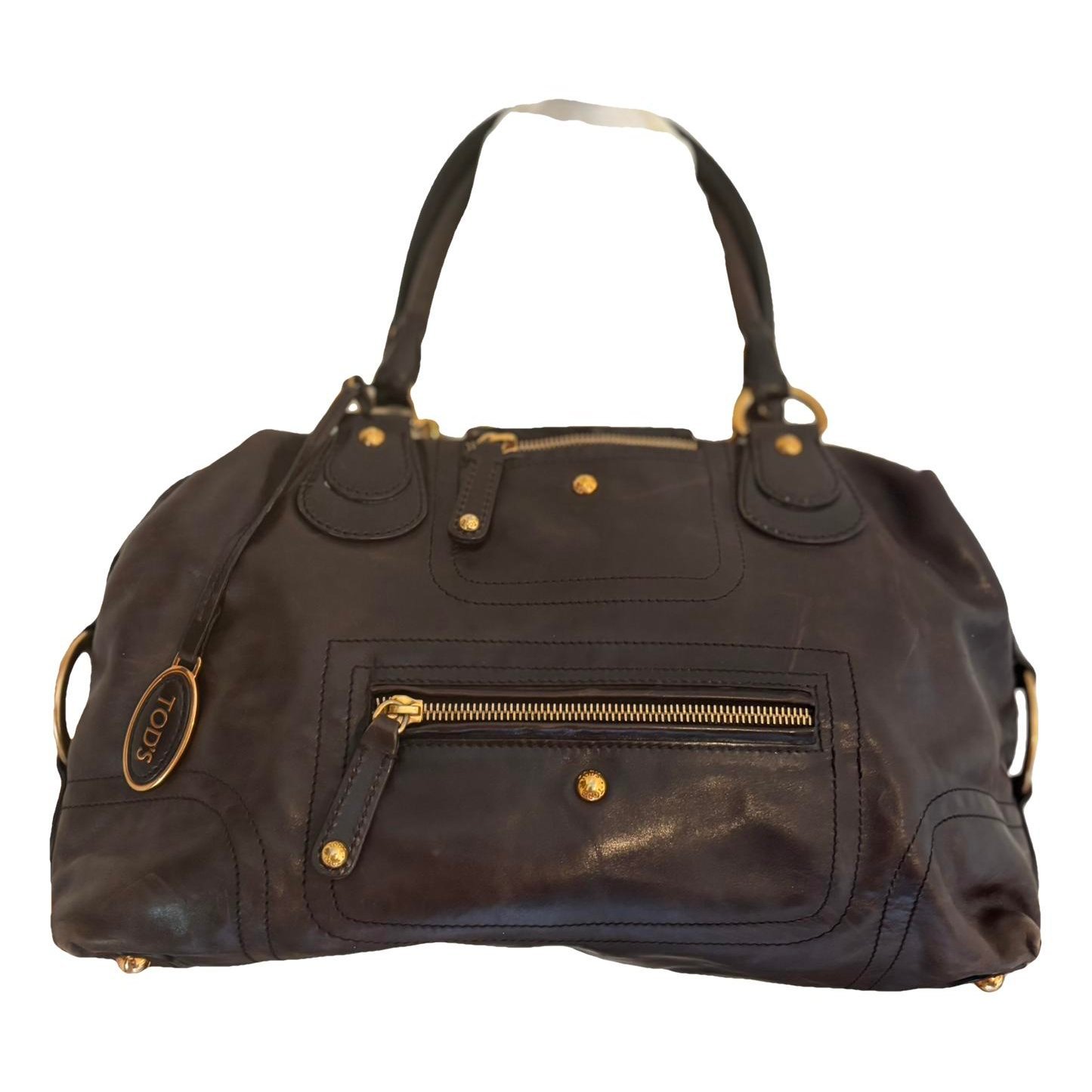 Leather handbag