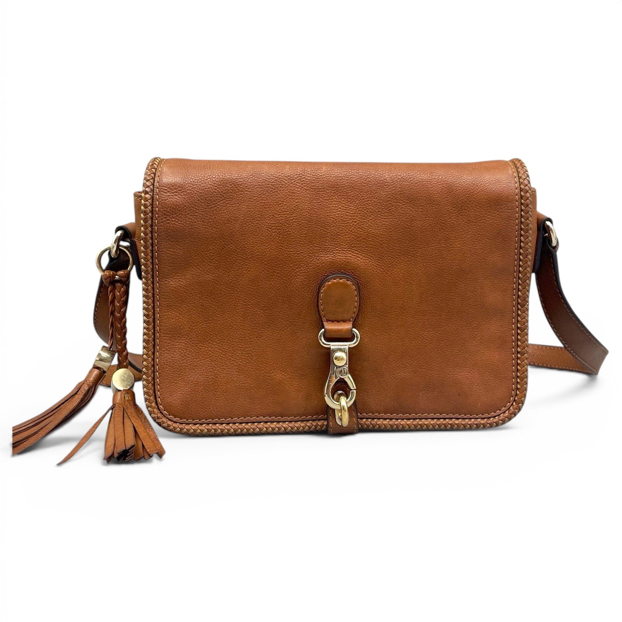 Leather handbag