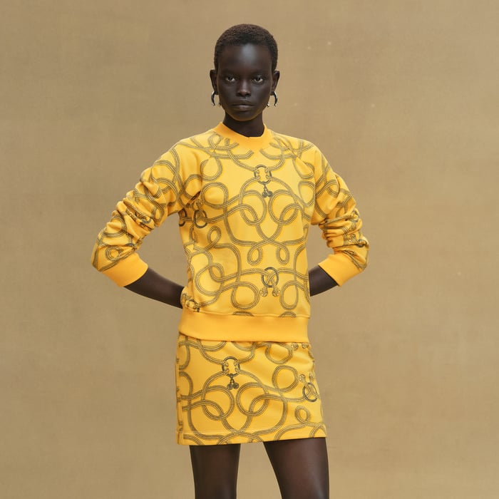 Jaune Mimosa "Palefroi Remix" Sweatshirt