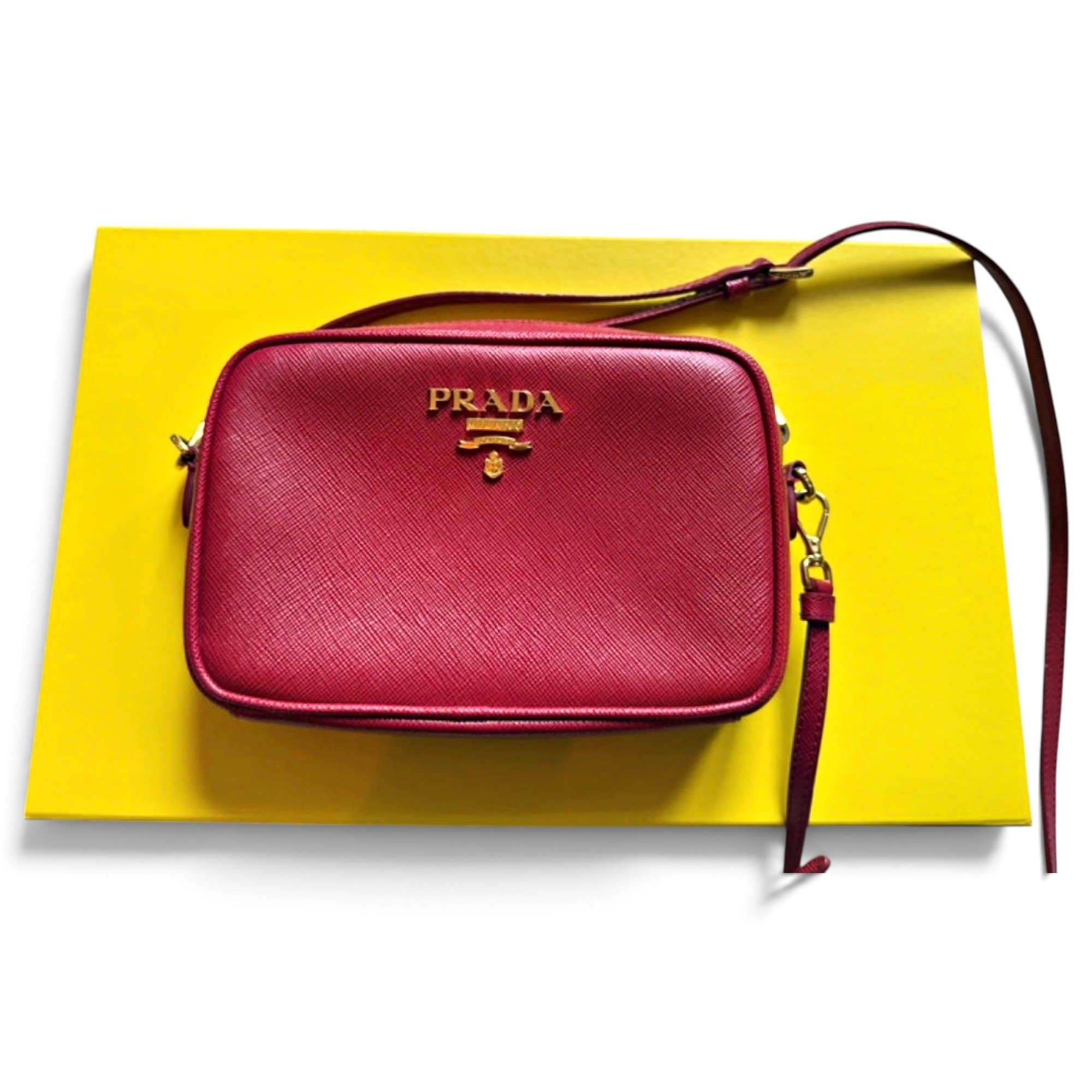 Leather crossbody bag