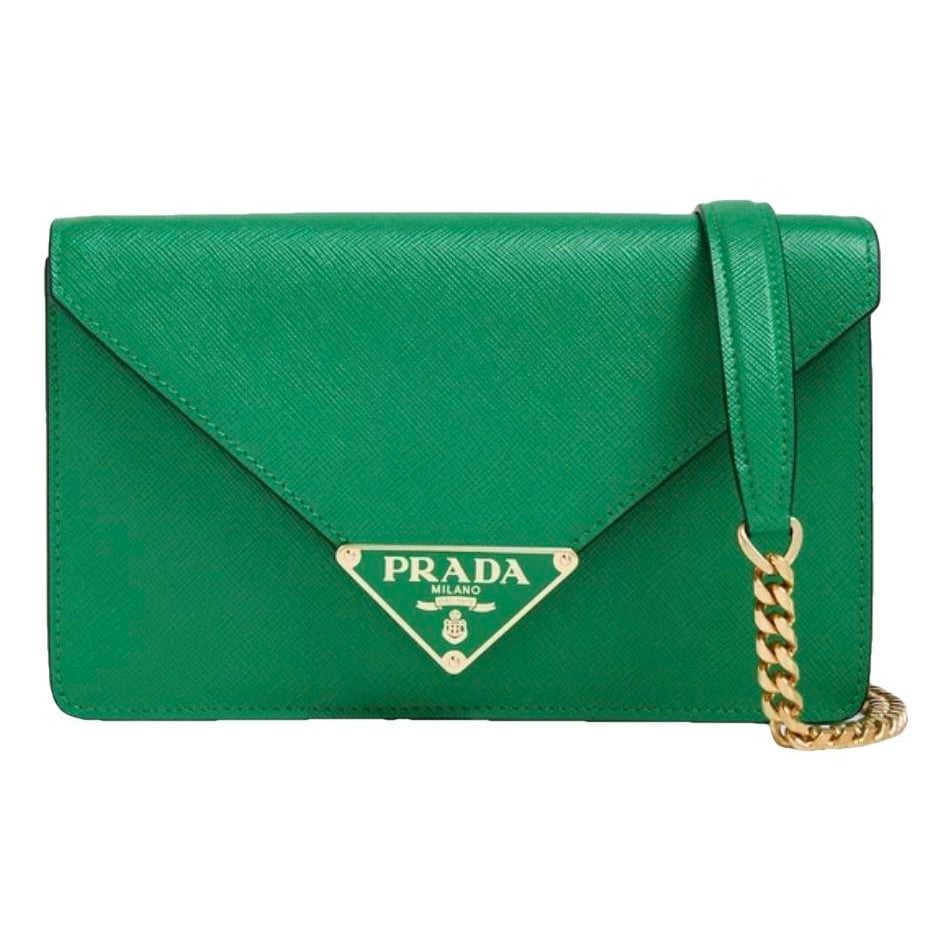 Leather crossbody bag
