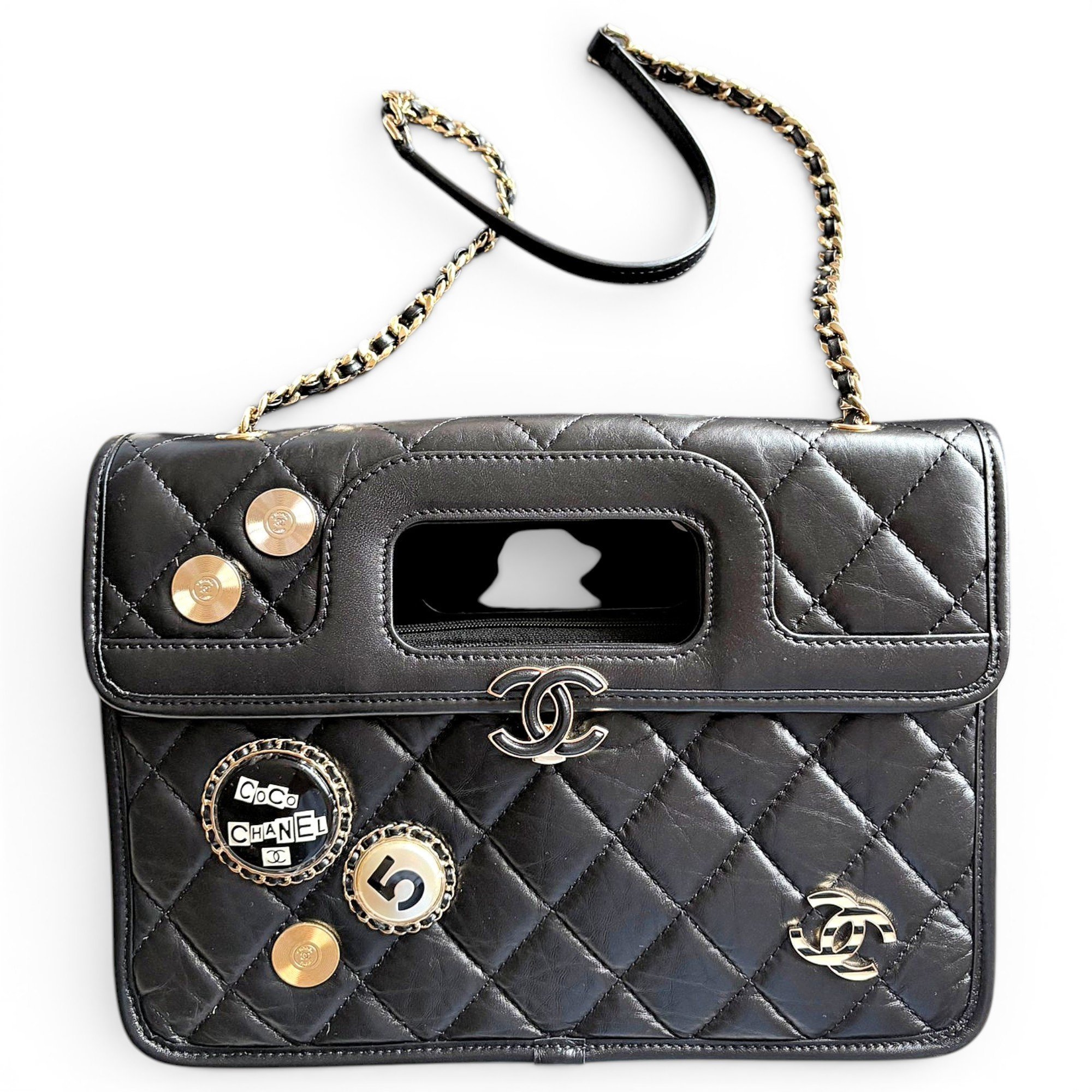 Leather handbag