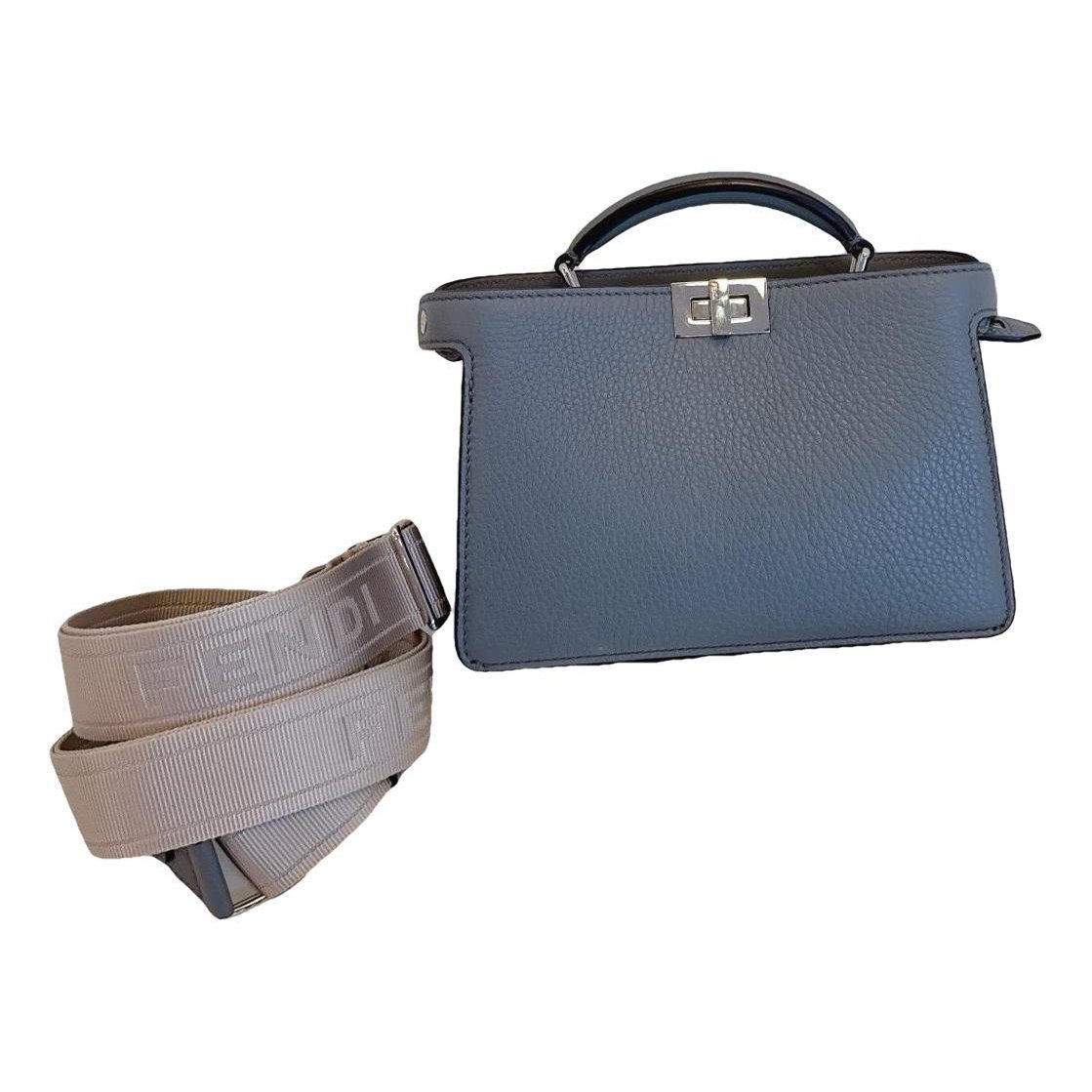 Leather crossbody bag