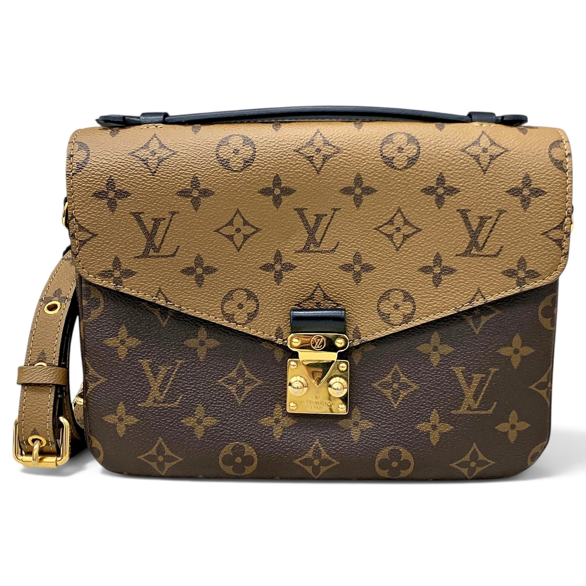Metis leather handbag