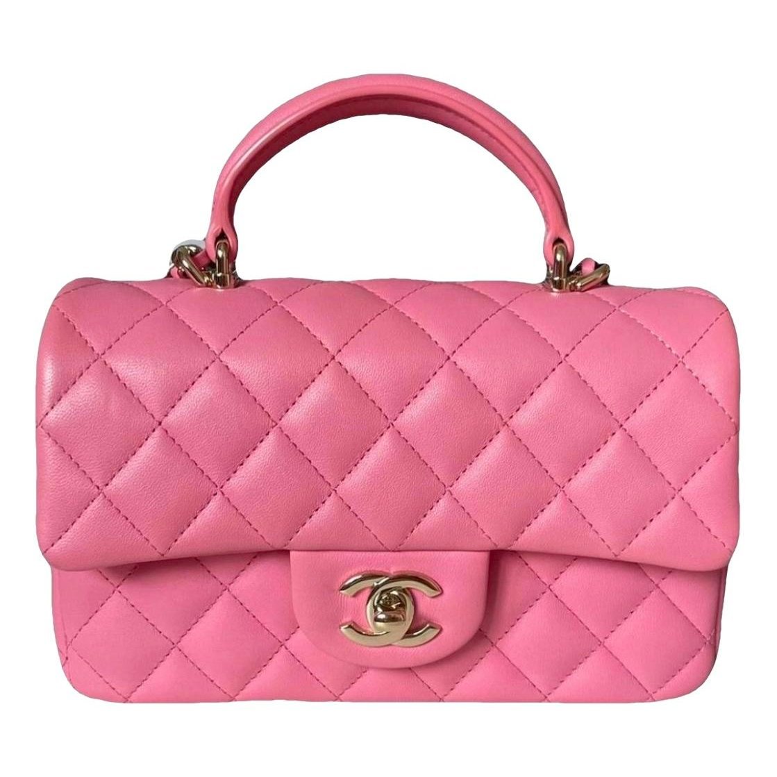 Timeless Classique Top Handle leather handbag