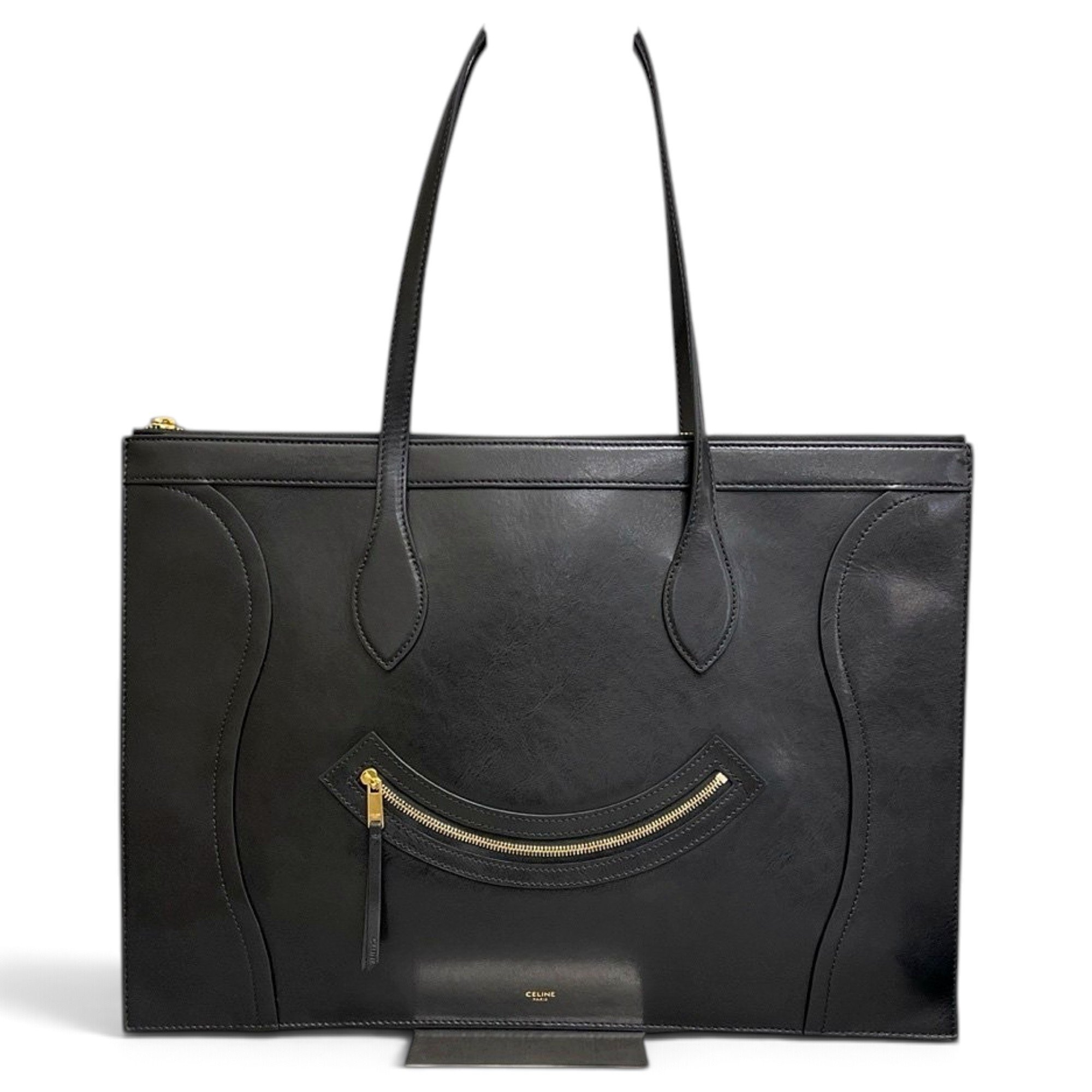 Leather tote