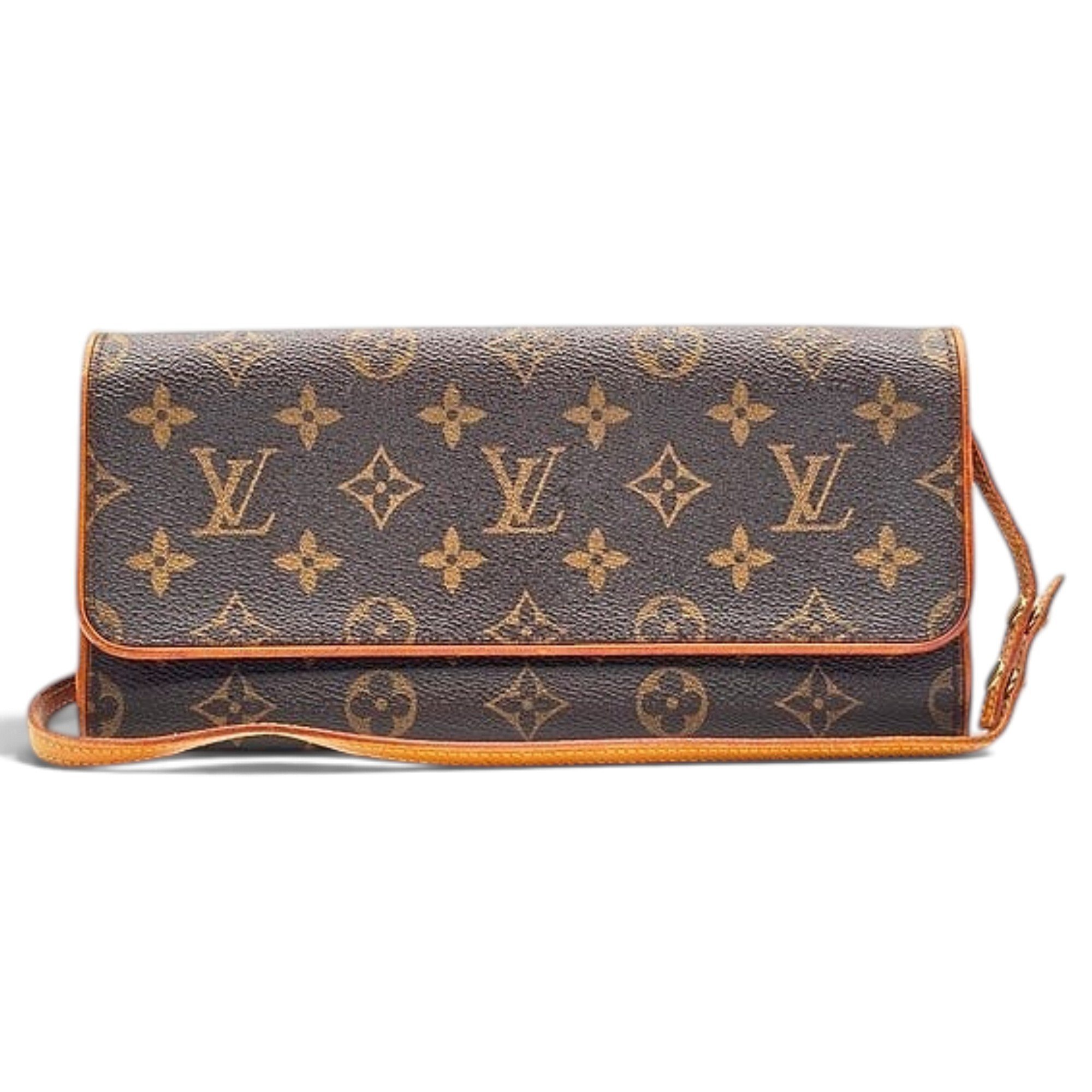 Twin cloth crossbody bag
