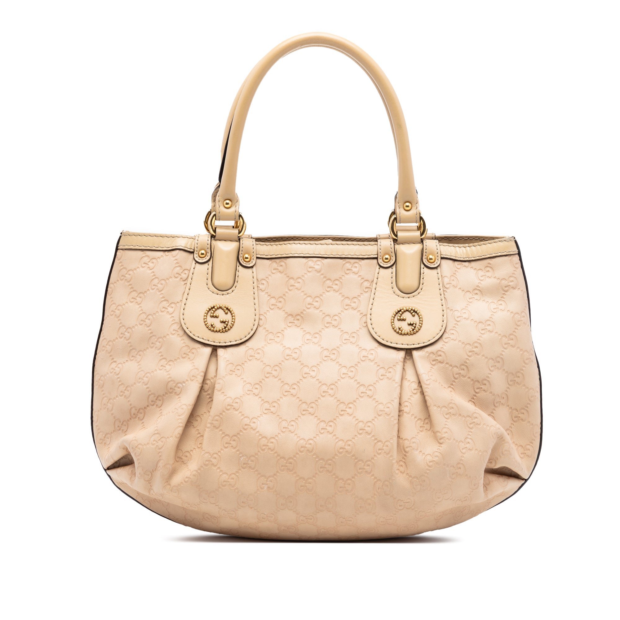 Leather tote