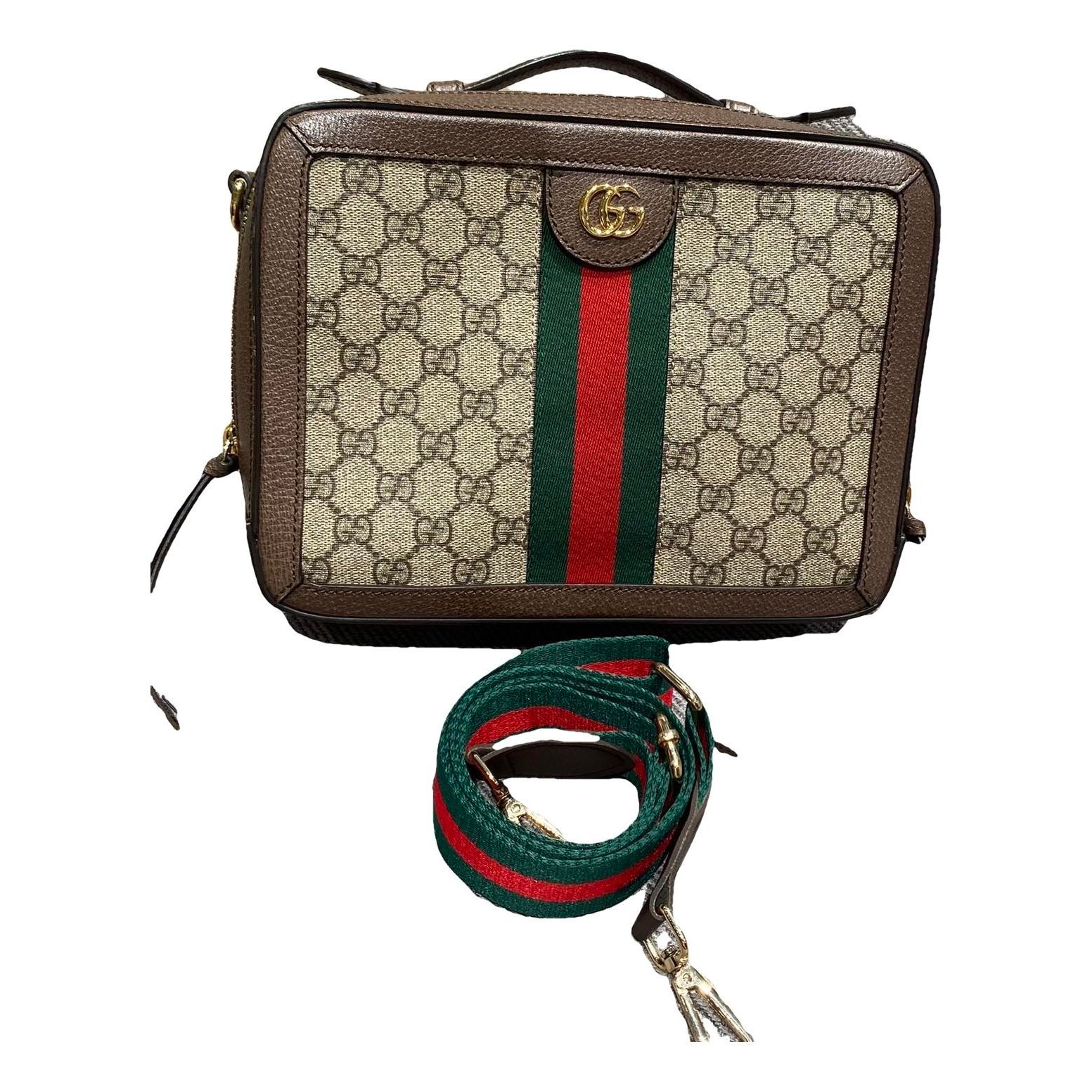 Ophidia Zip Around Camera leather handbag