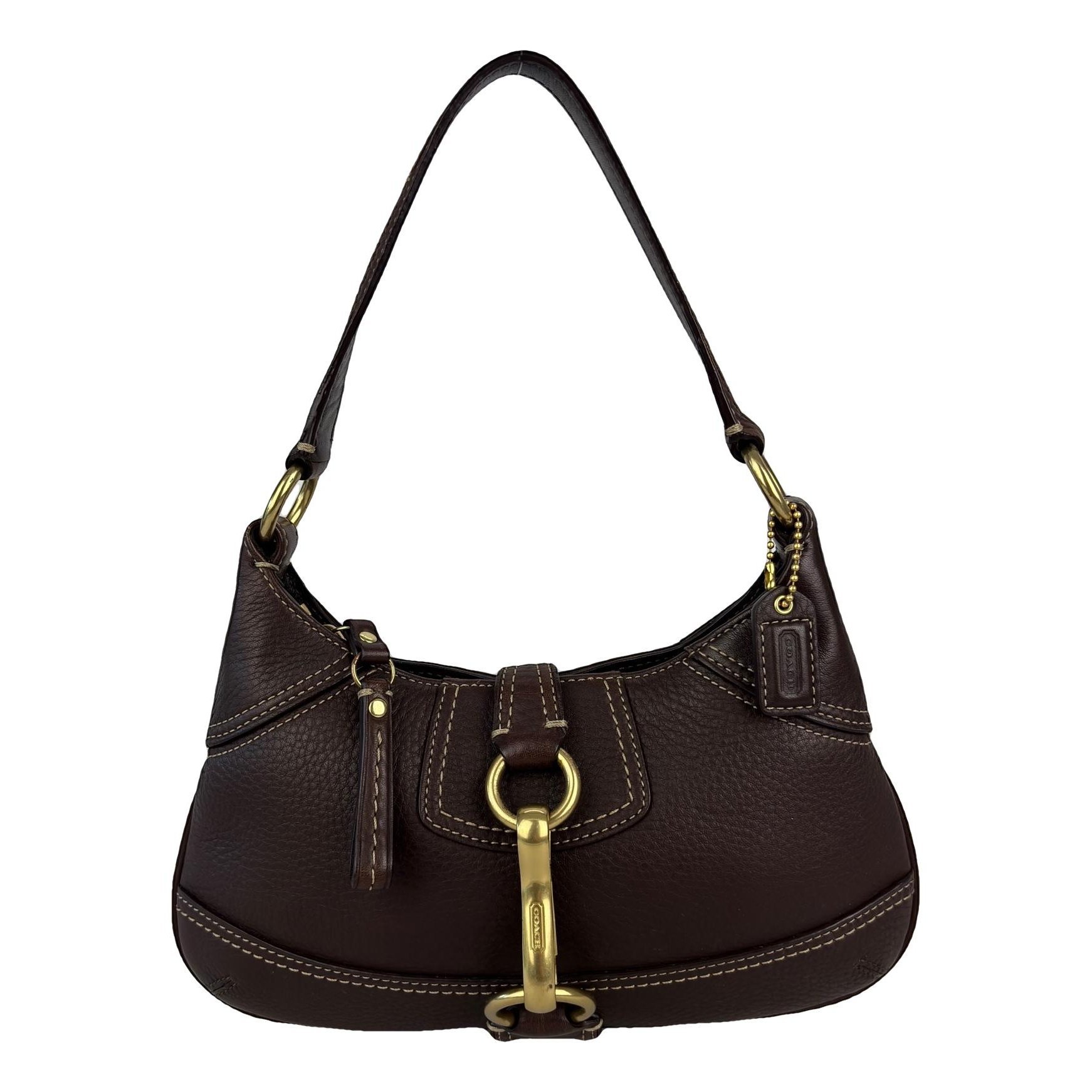 Signature Sufflette leather handbag