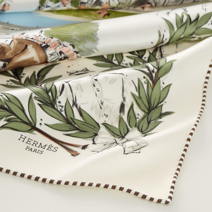 Champ De Courses a Chantilly Scarf 70