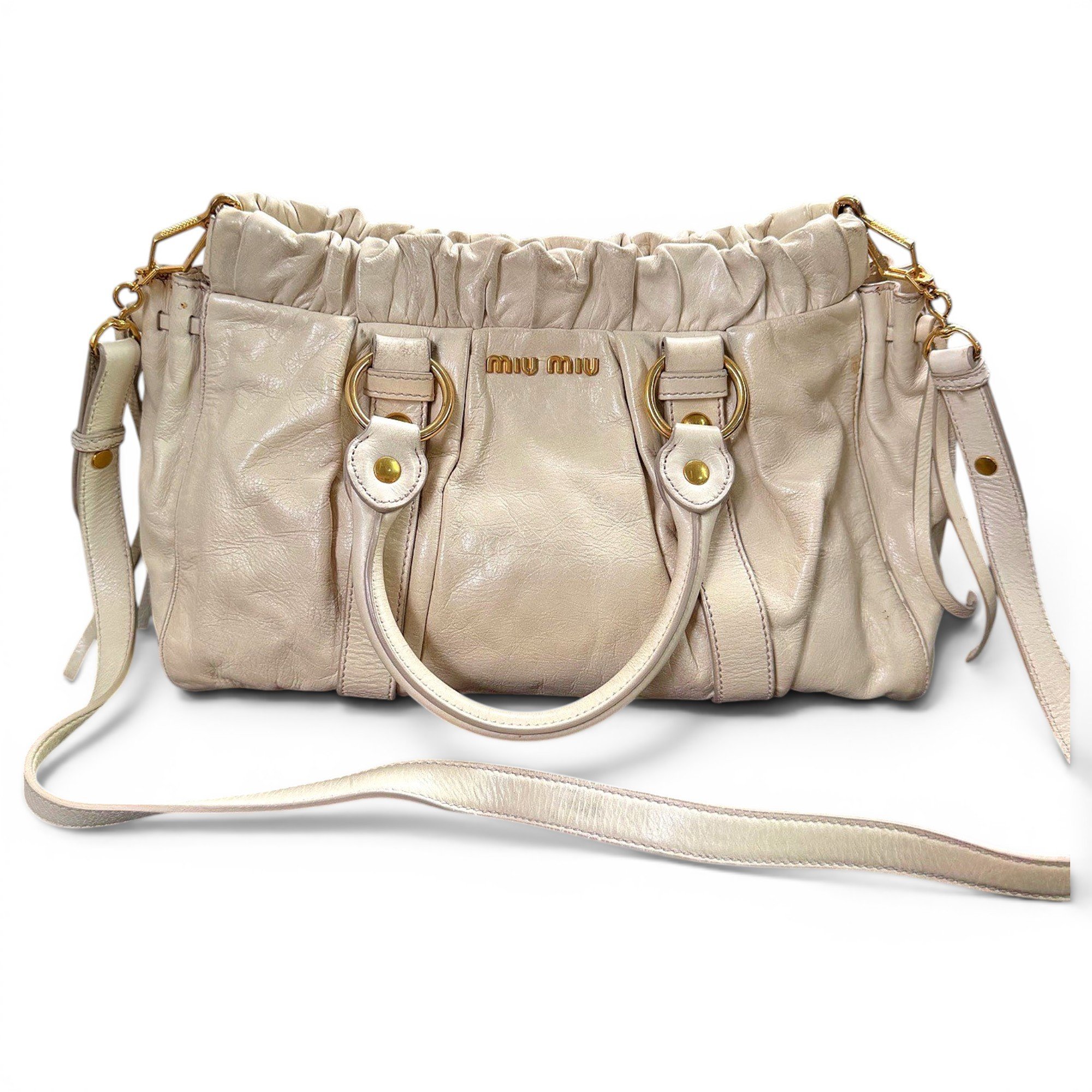 Vitello leather handbag